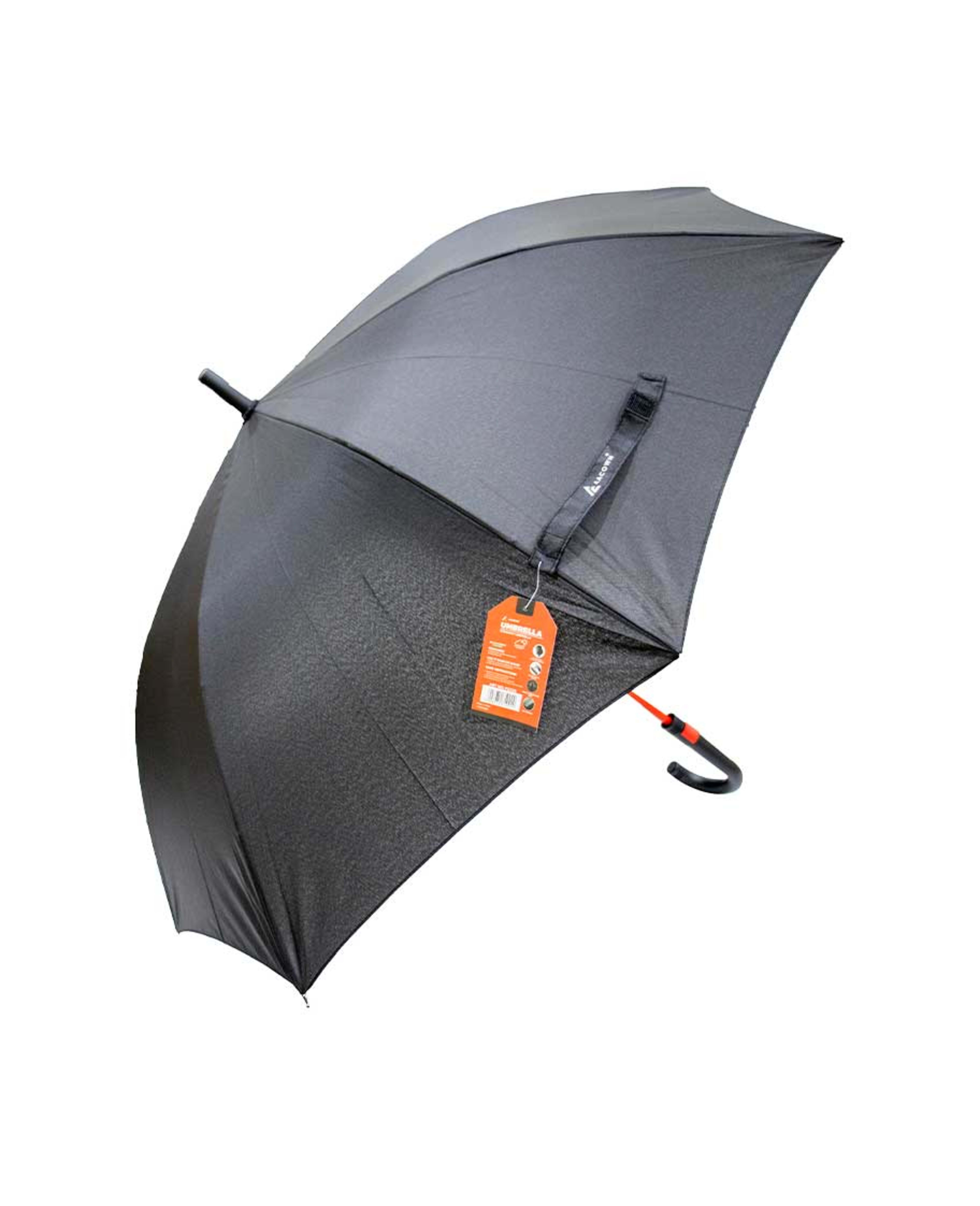 Aacown Long Umbrella Black Fgc-23