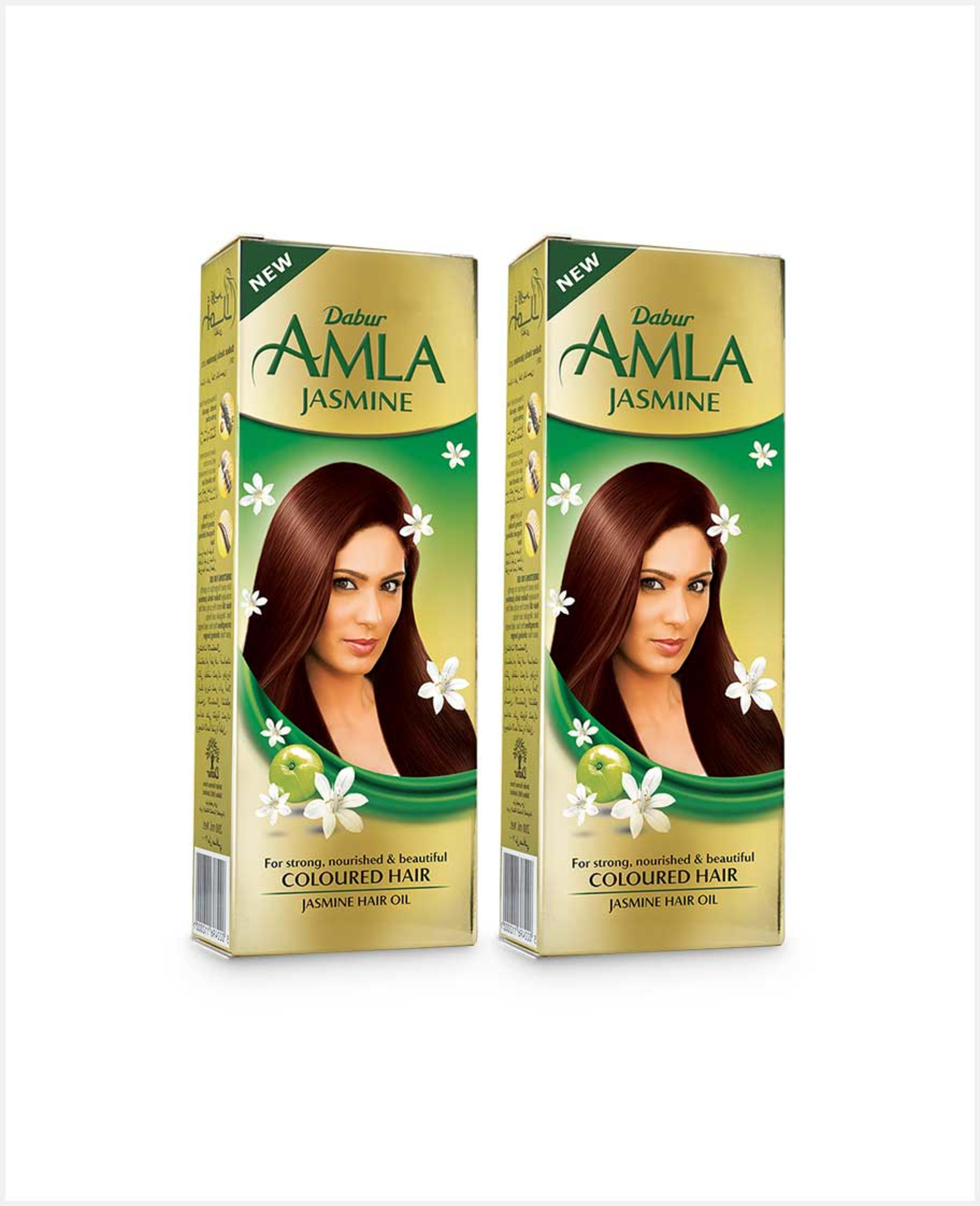 Dabur Amla Jasmine Hair Oil 2x300ml