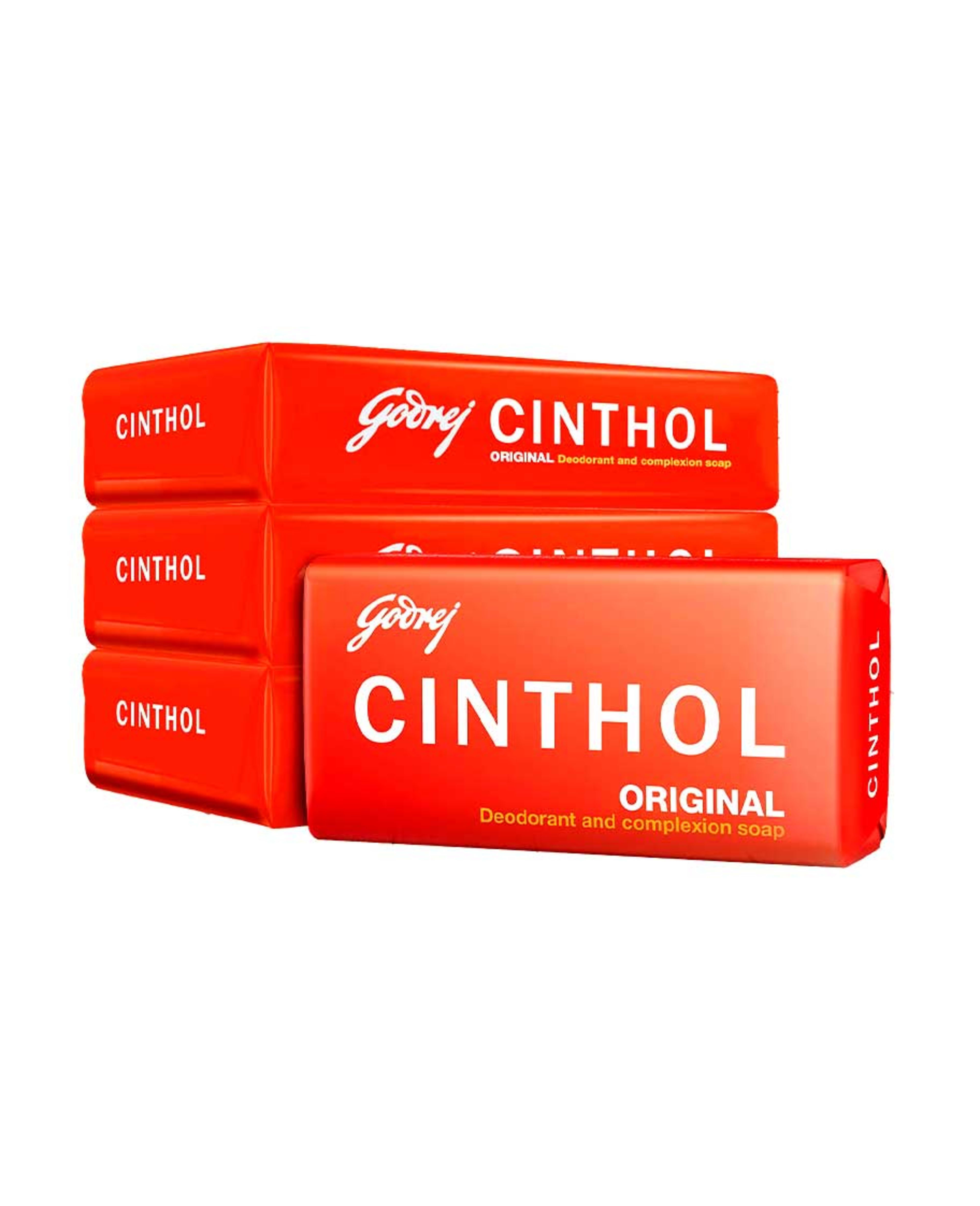 Godrej Cinthol Original Deodorant & Complexion Soap 5x100gm