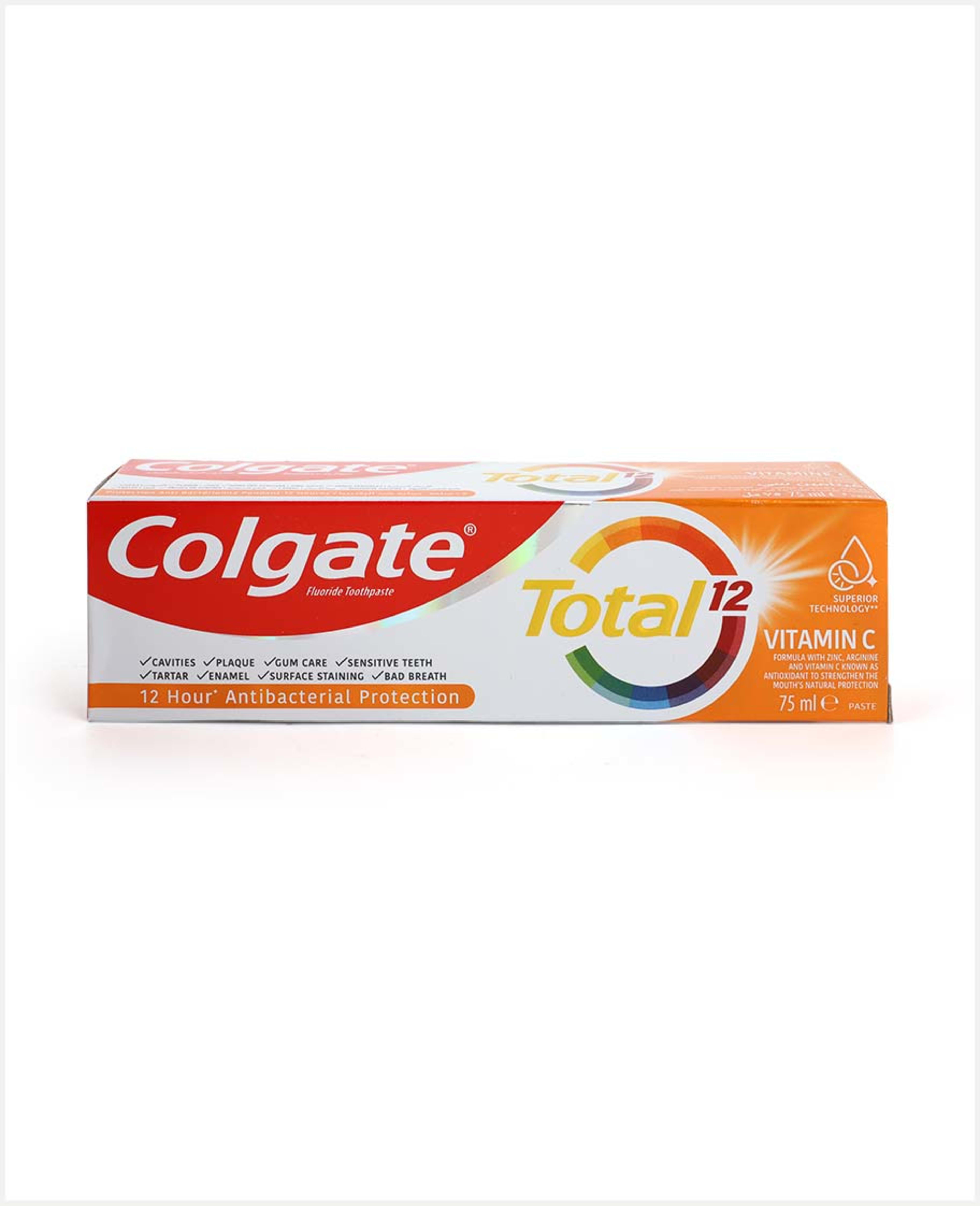 Colgate Toothpaste Total12 Vitamin C 75ml