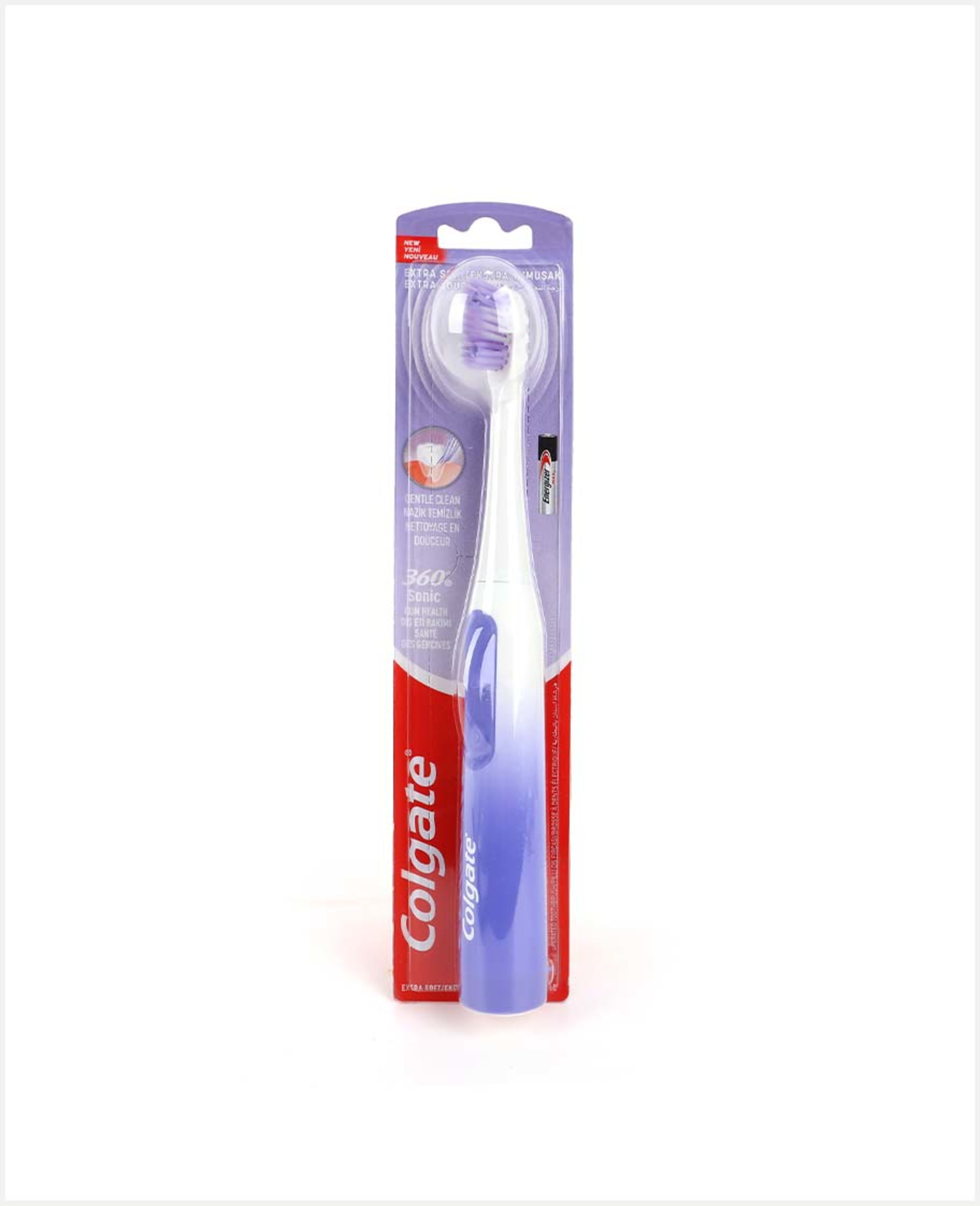 Colgate360 Sonic Gum Health Battery Pwr Toothbrush Xtra Soft
