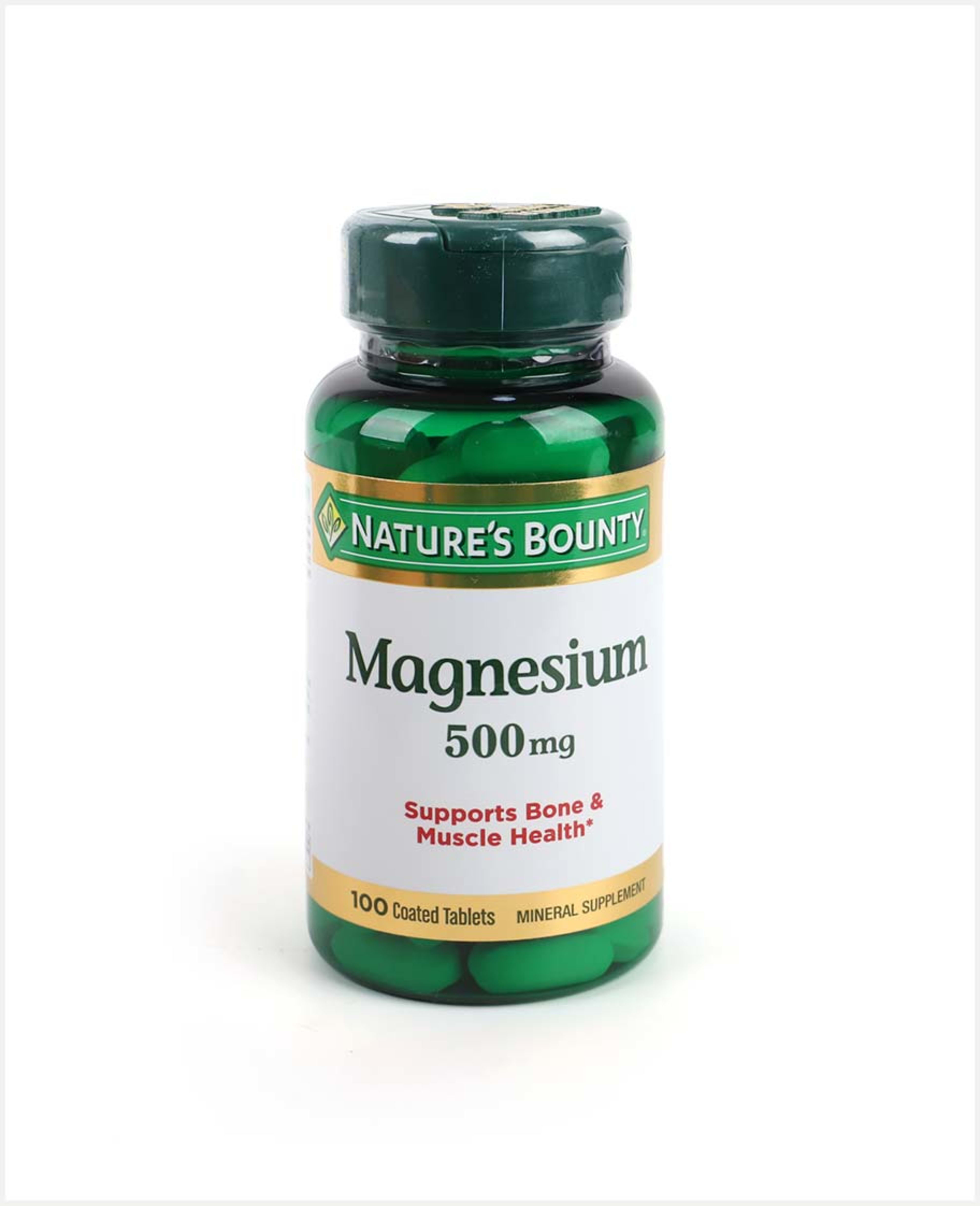 Nature's Bounty Magnesium 500mg 100 Tablets