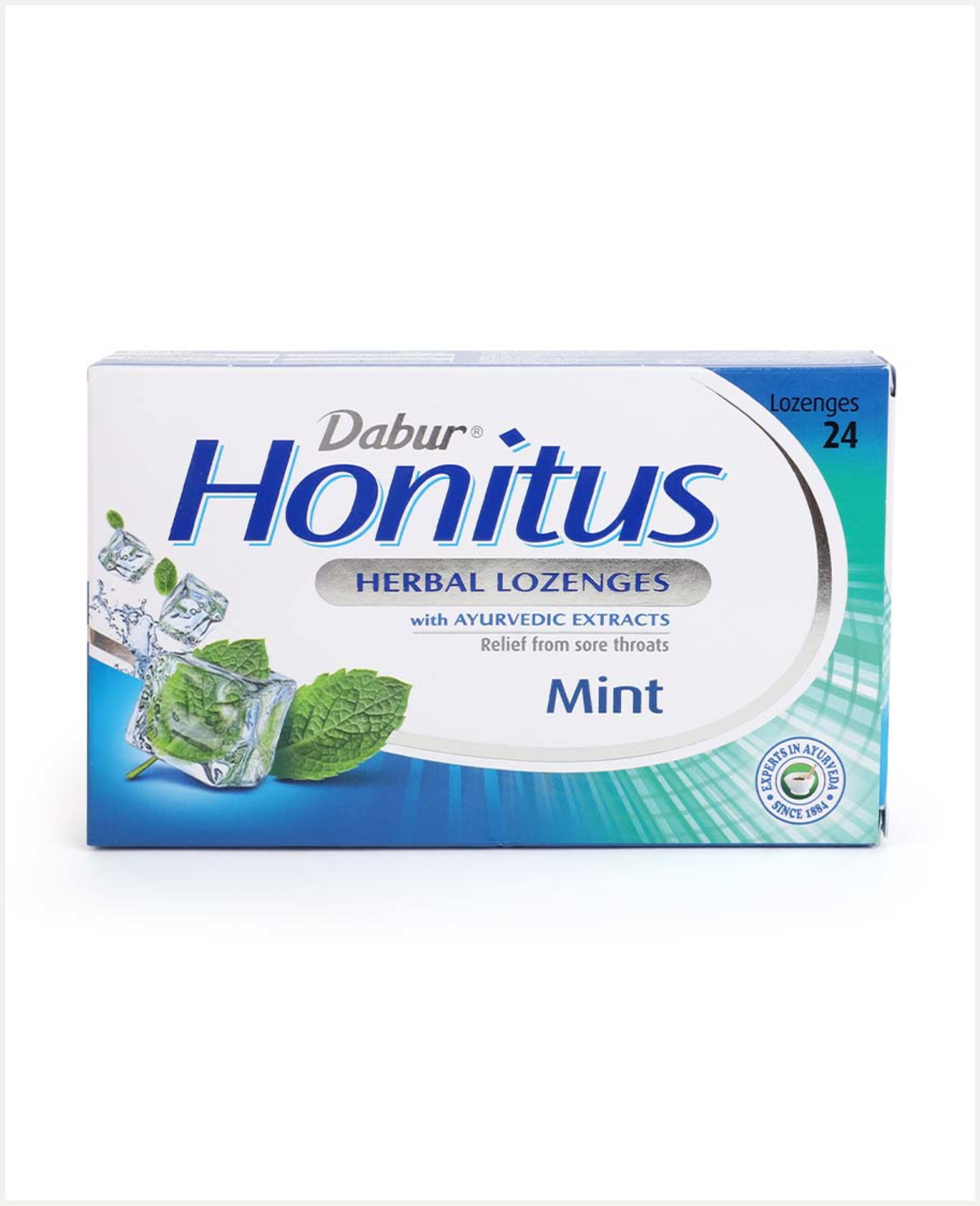 Dabur Honitus Herbal Mint Lozenges 24pcs