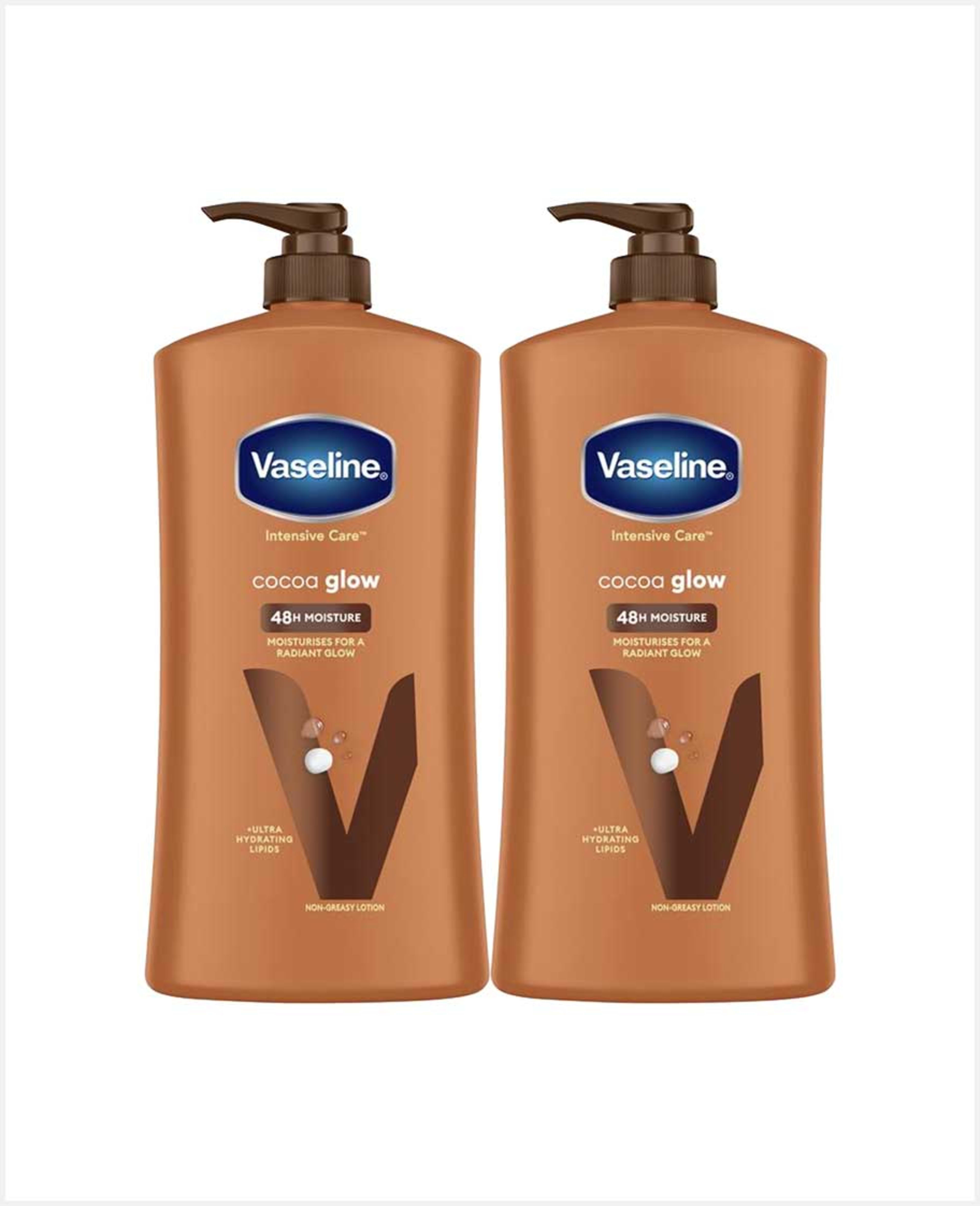Vaseline Cocoa Glow Lotion 2sx400ml