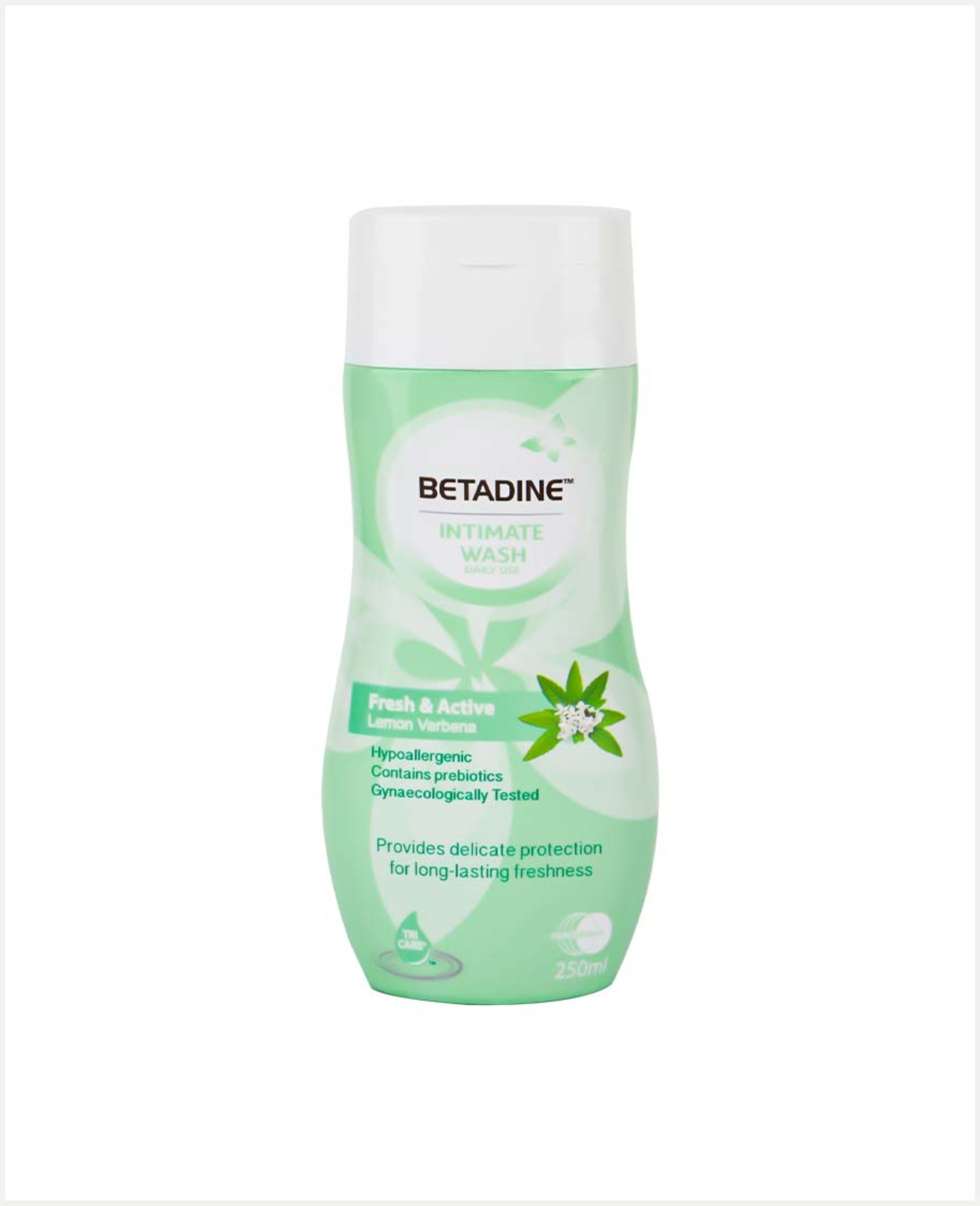 Betadine Intimate Wash Fresh & Active Lemon Verbena 250ml