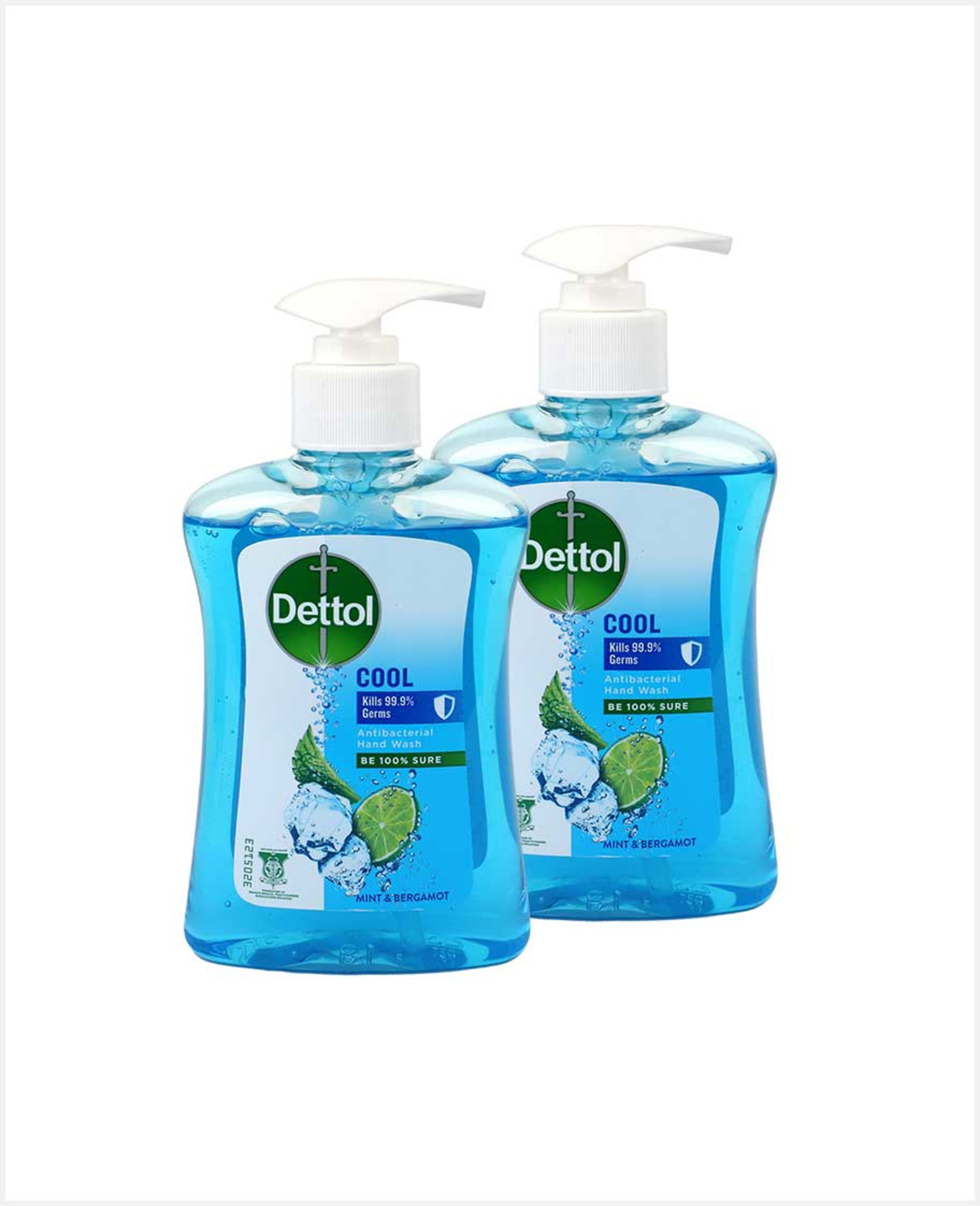 Dettol Cool Hand Wash Mint and Bergamot 2sx250gm @25% Off