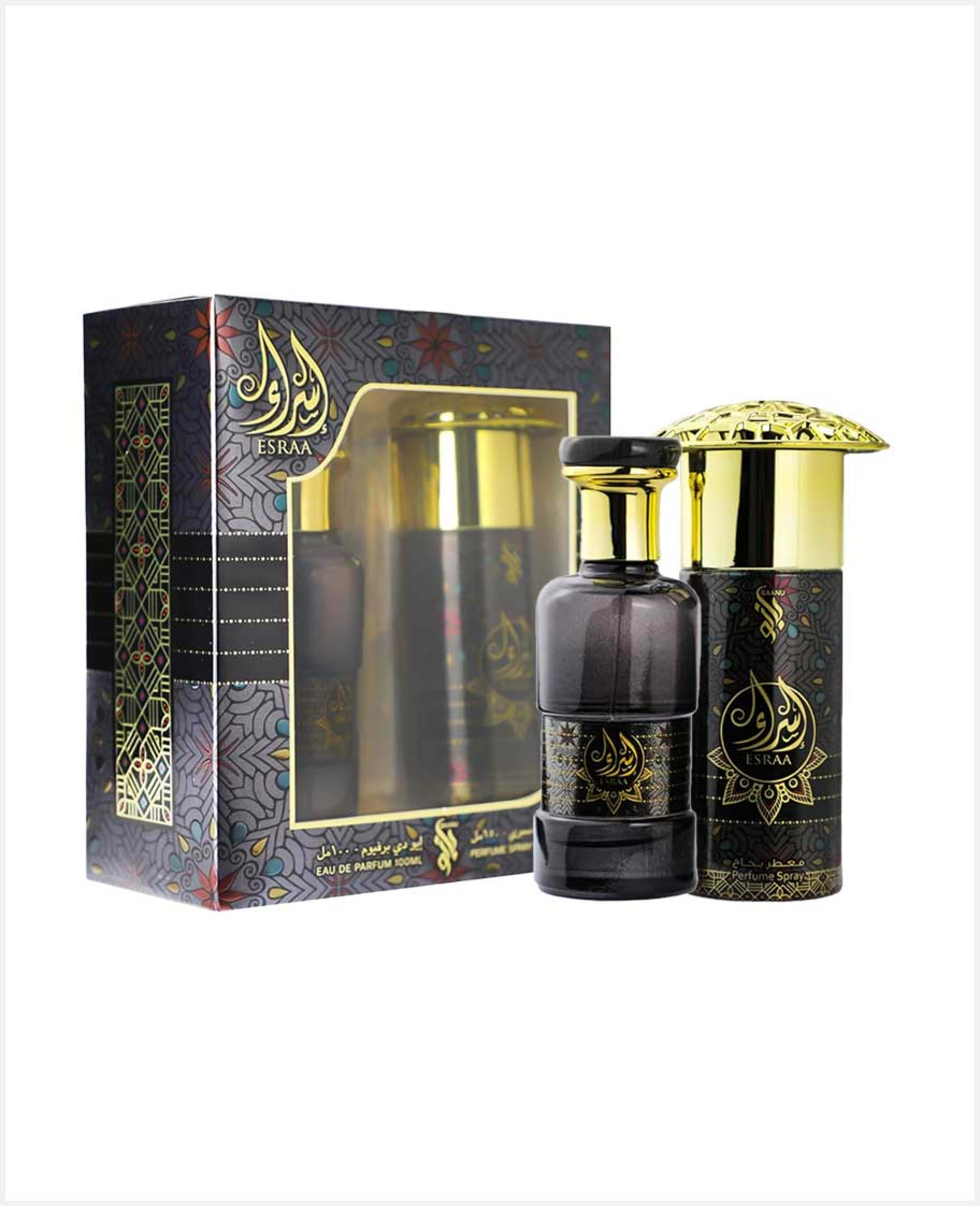 Baanu Esraa Edp Spray 100ml+esraa Perfume Spray 150ml