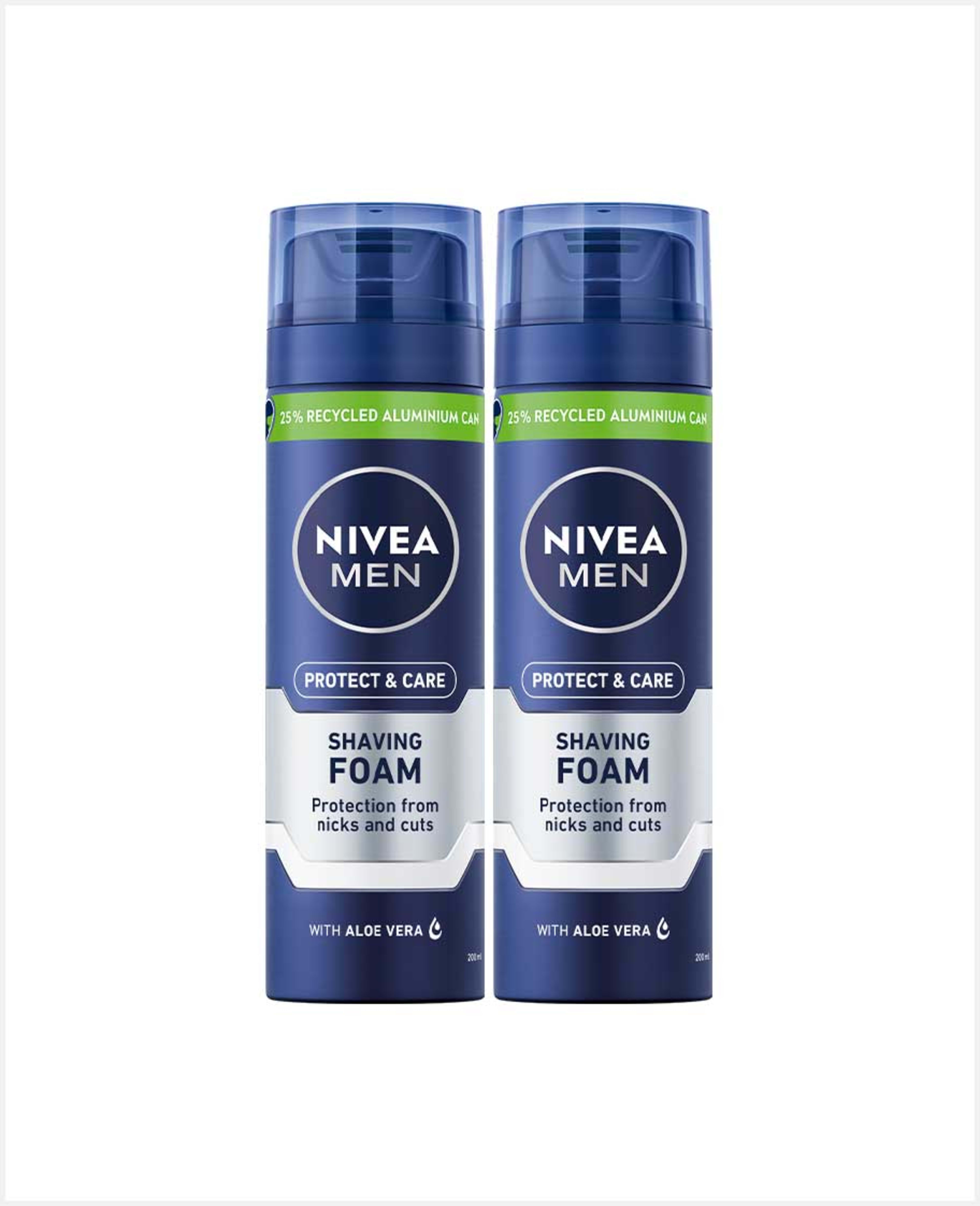 Nivea Shaving Mild Foam 2x200ml @29%off