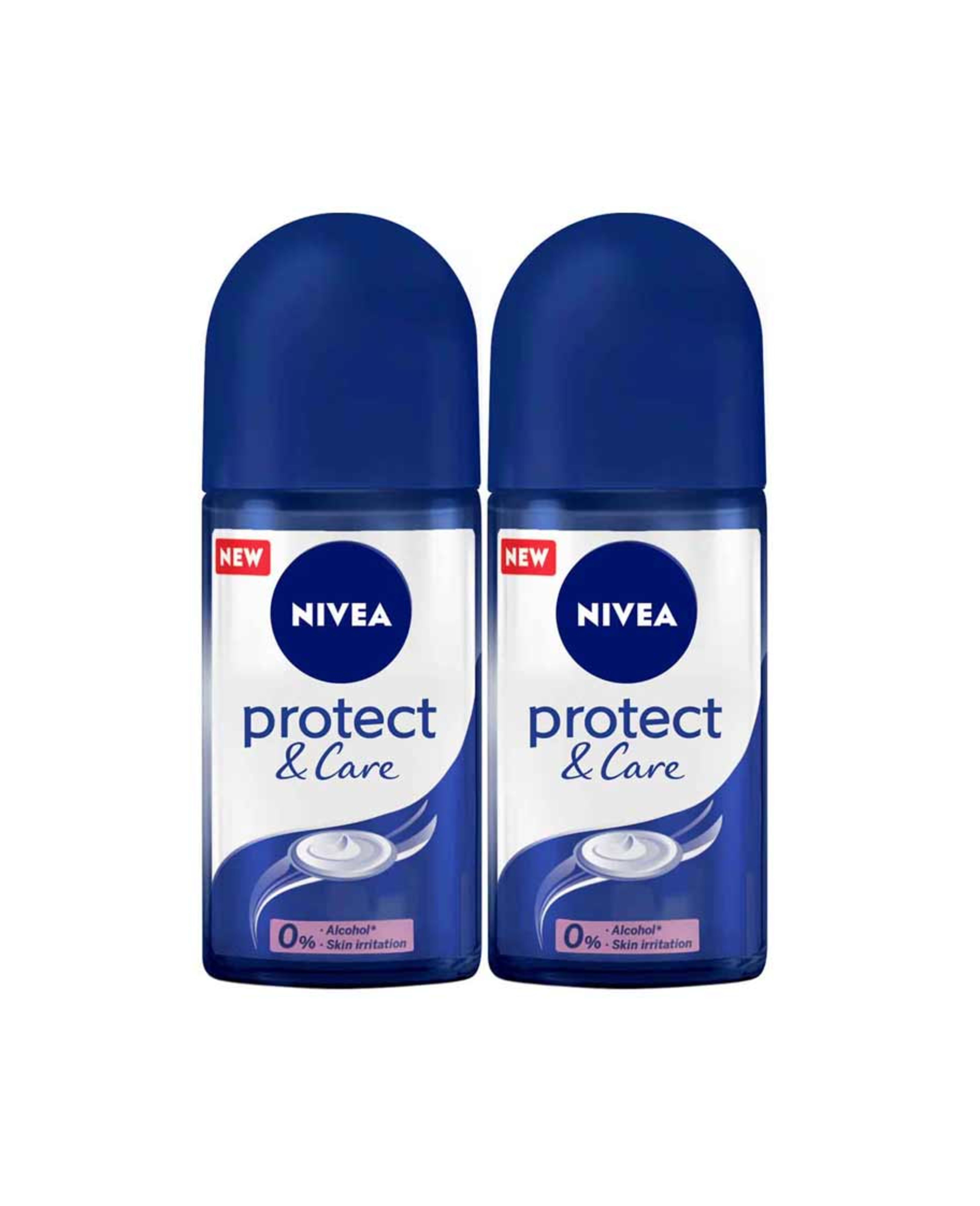 Nivea Roll on Protect & Care 2x50ml @15%off