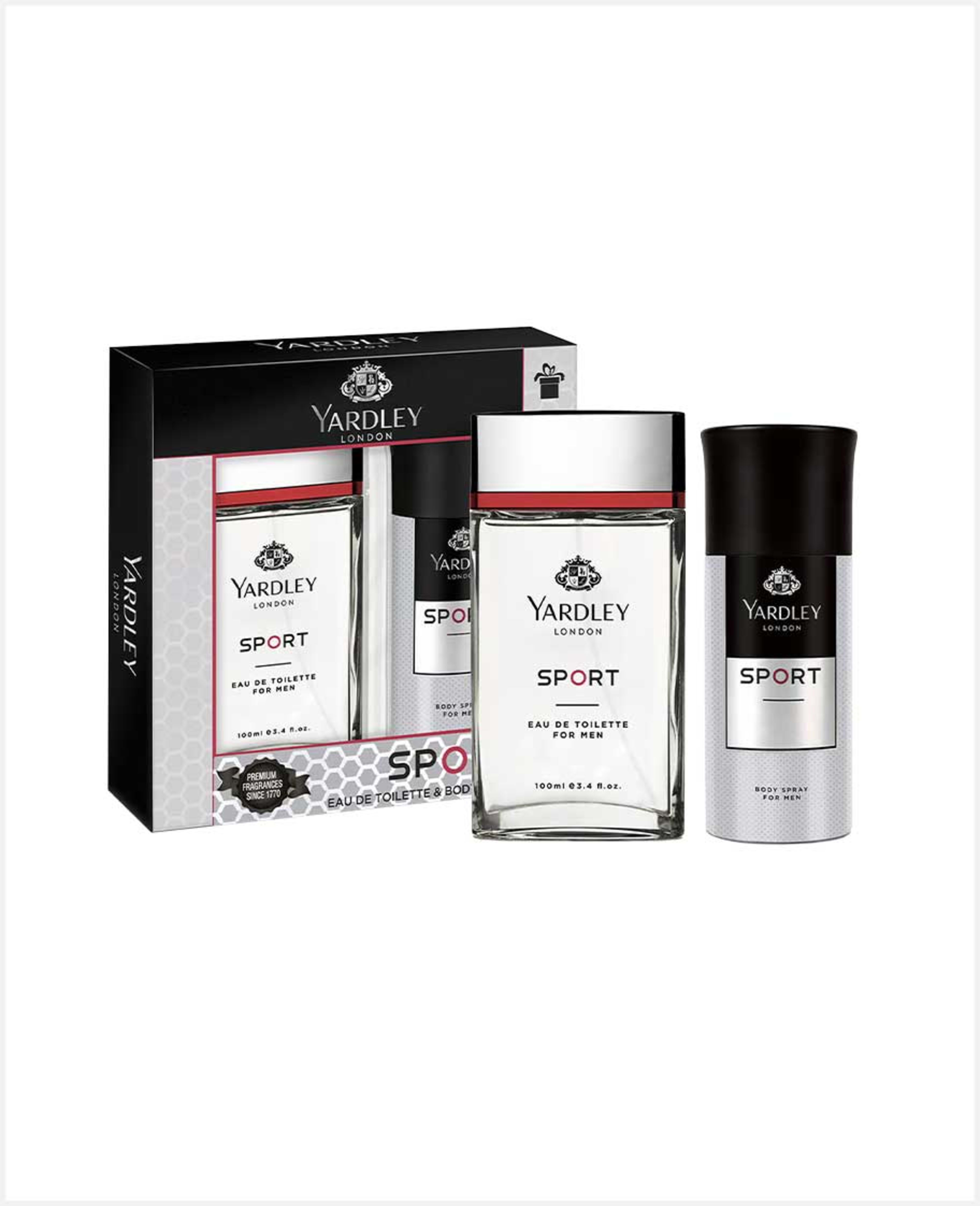 Yardley Sport Men Edt 100ml+body Spray 150ml Sp.offer