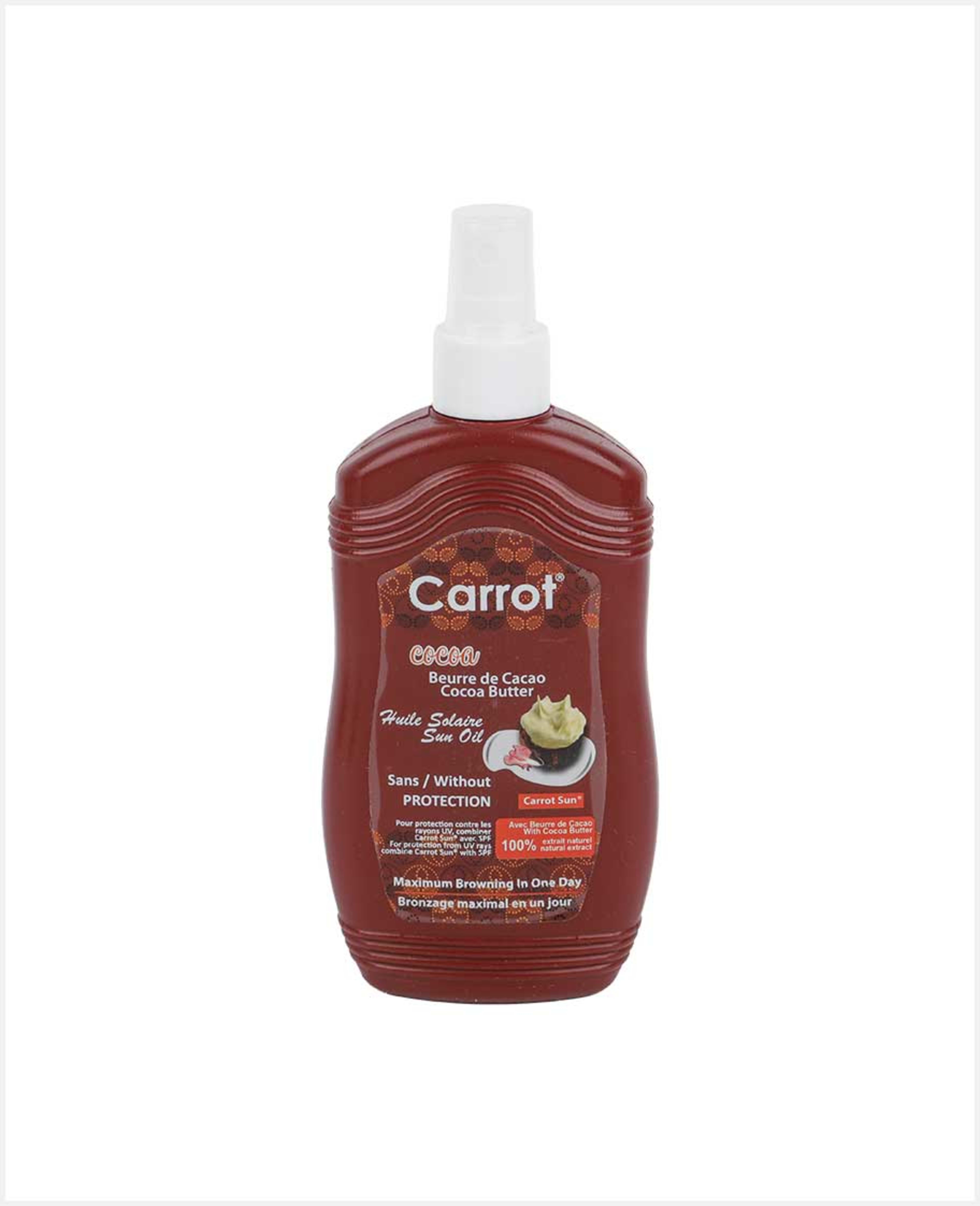 Carrot Sun Cocoa Butter Oil 200ml