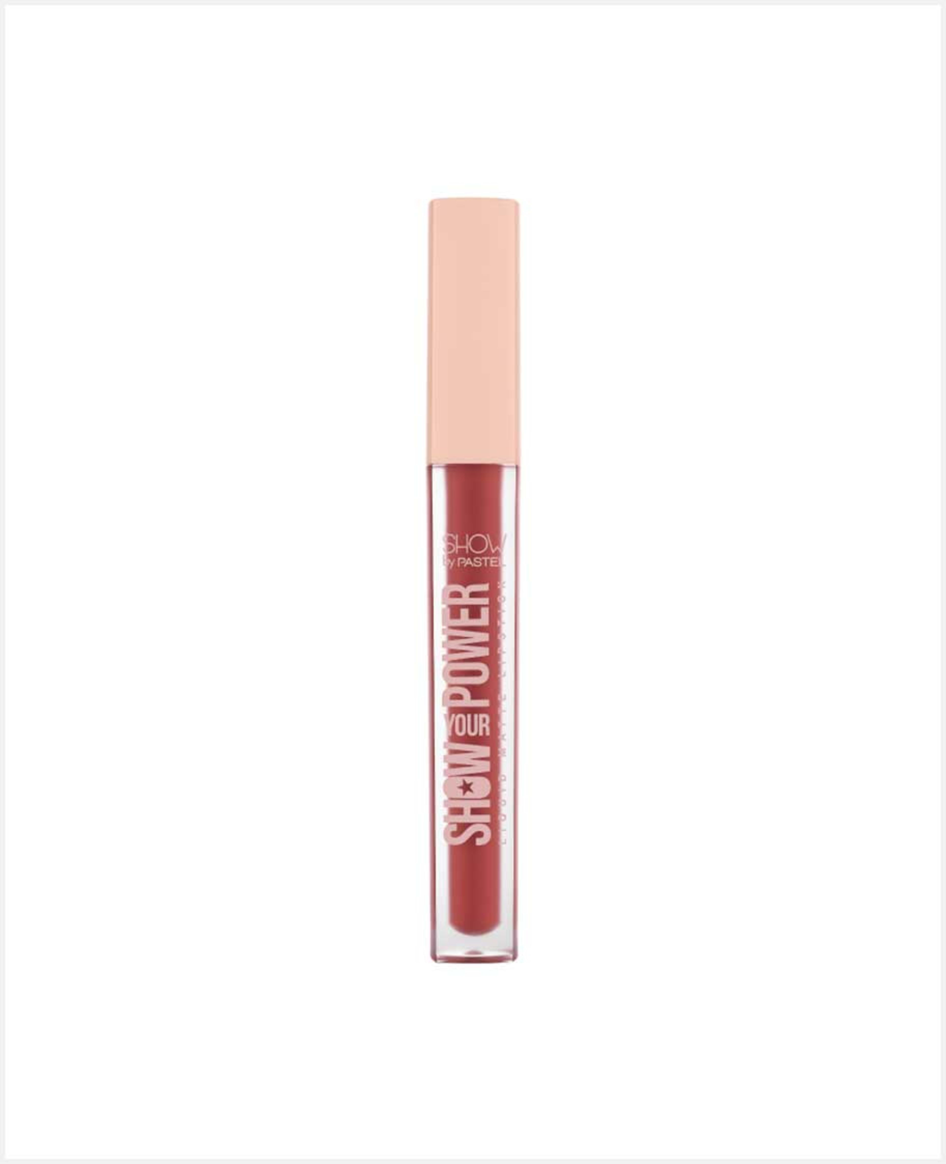 Show by Pastel Show Your Power Liquid Matte Lipstick 604 4.1gm