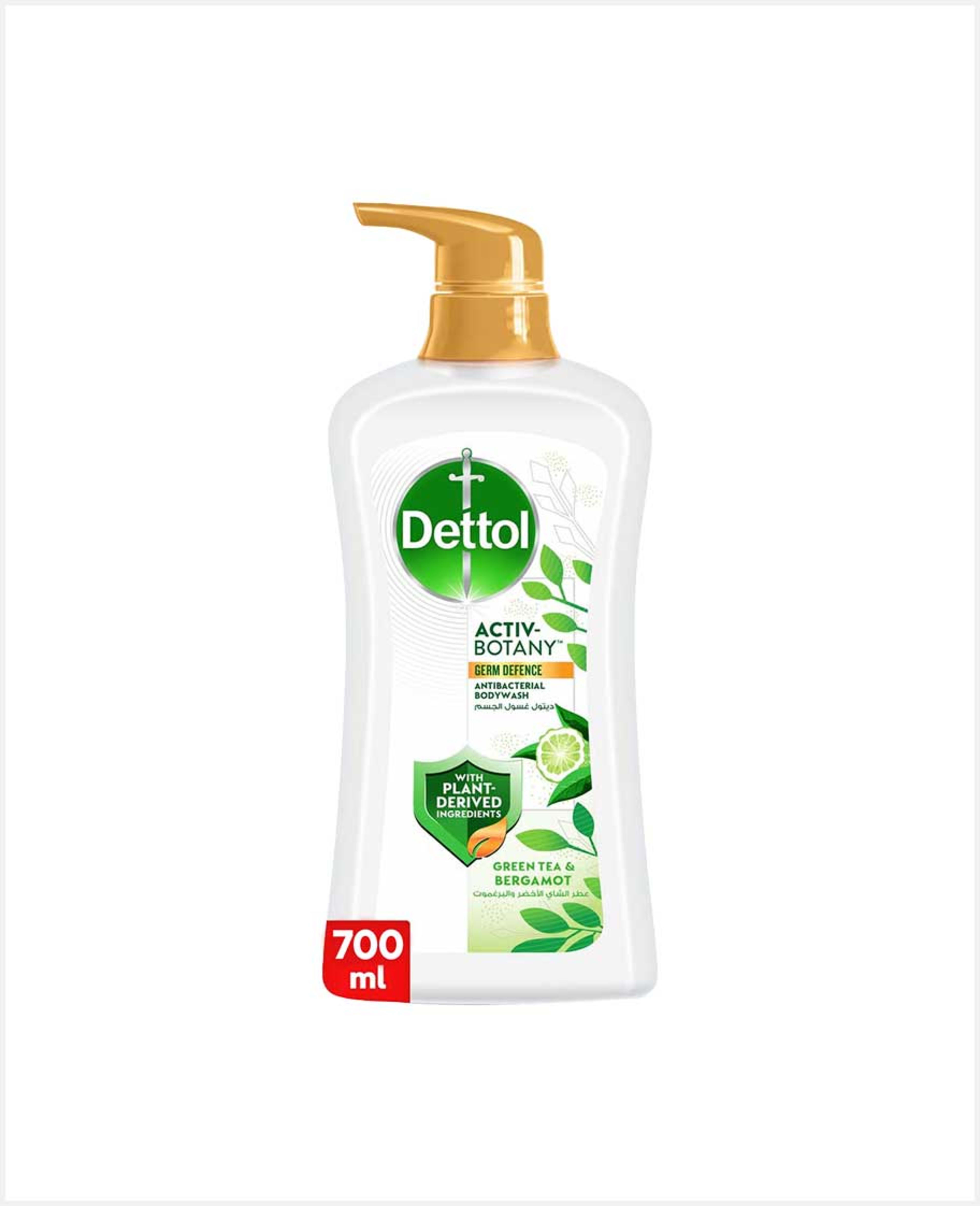 Dettol Activ-botany Shower Gel Green Tea & Bergamot 700ml