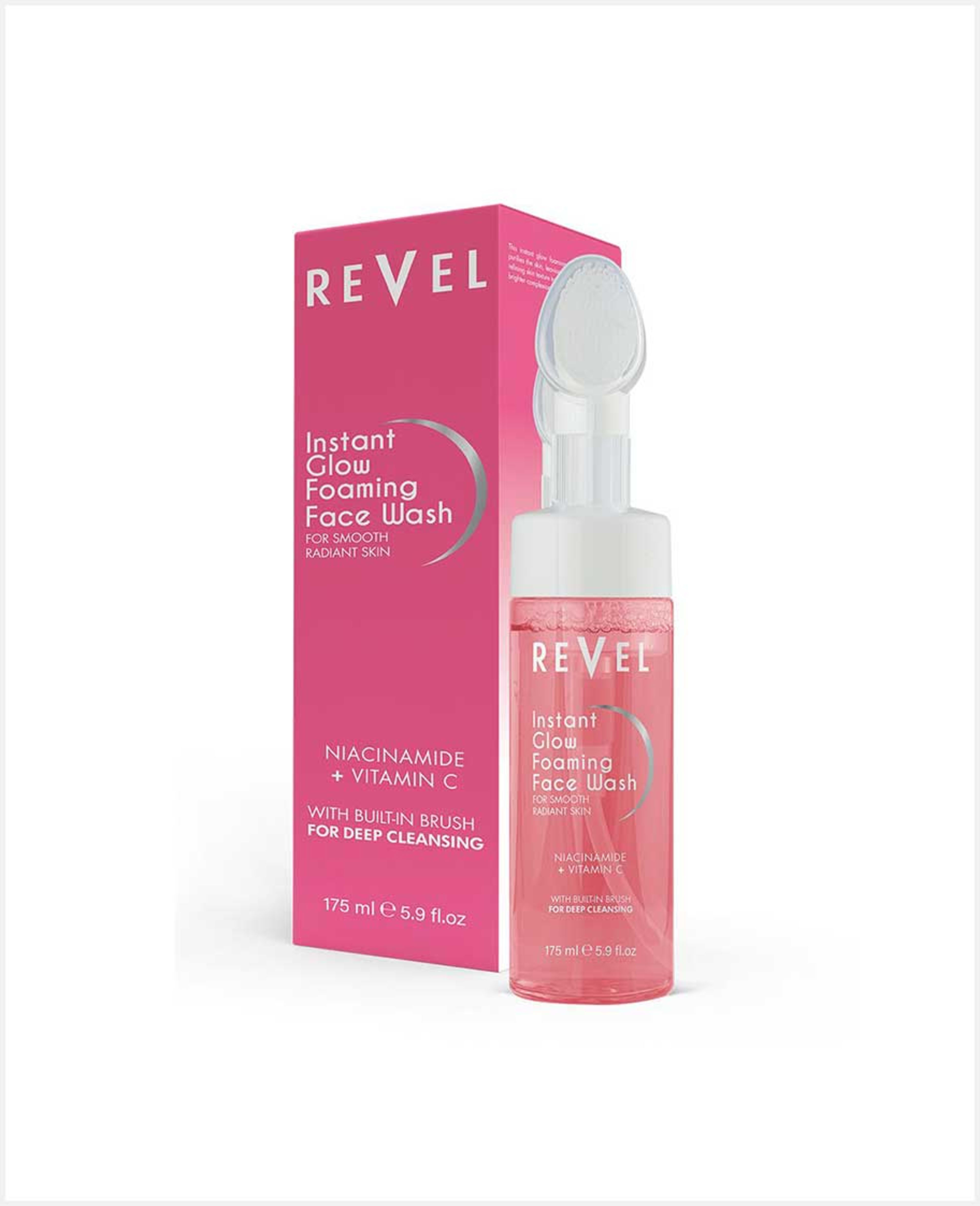 Revel Insta Glow Foaming Face Wash 175ml