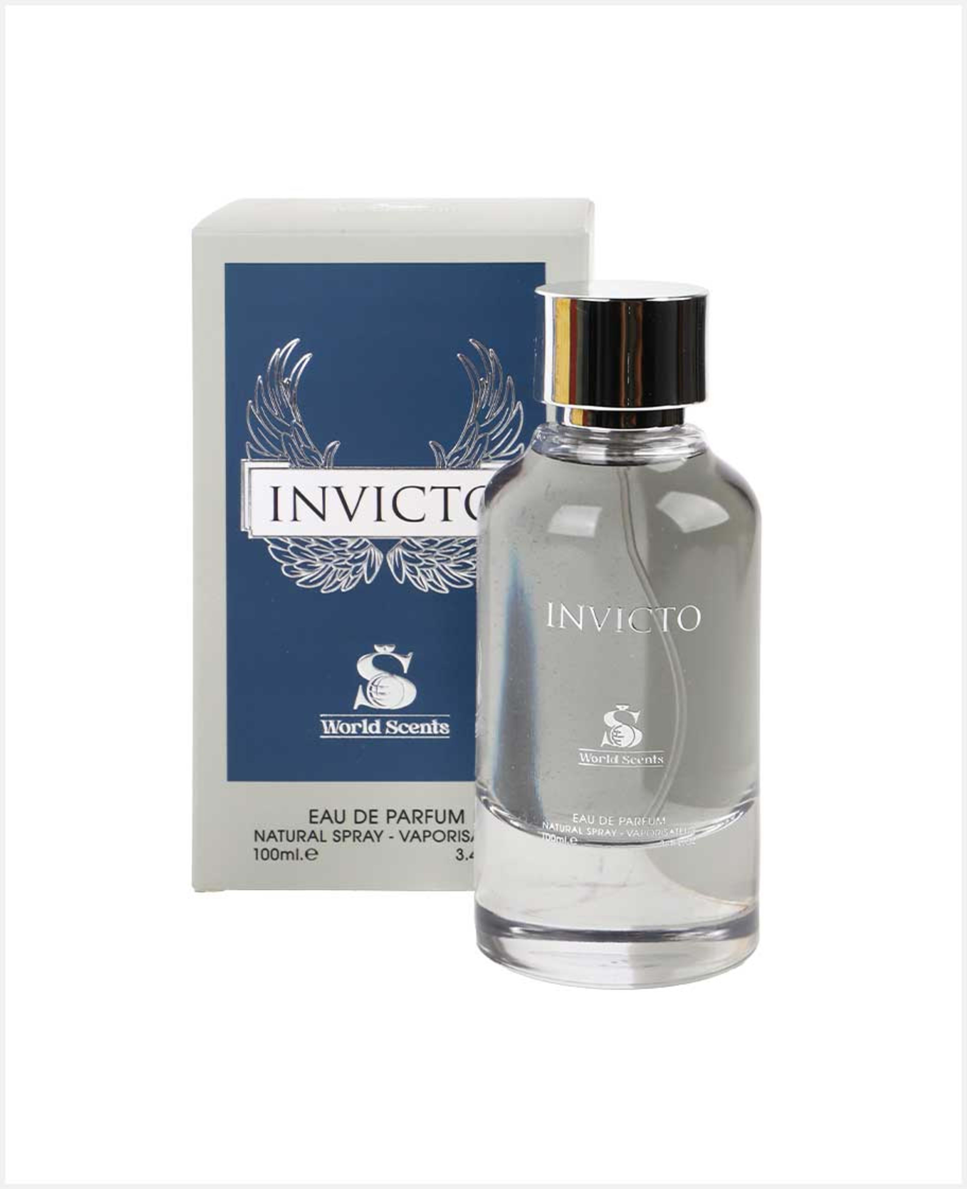 World Scents Invicto Eau De Parfum Spray 100ml