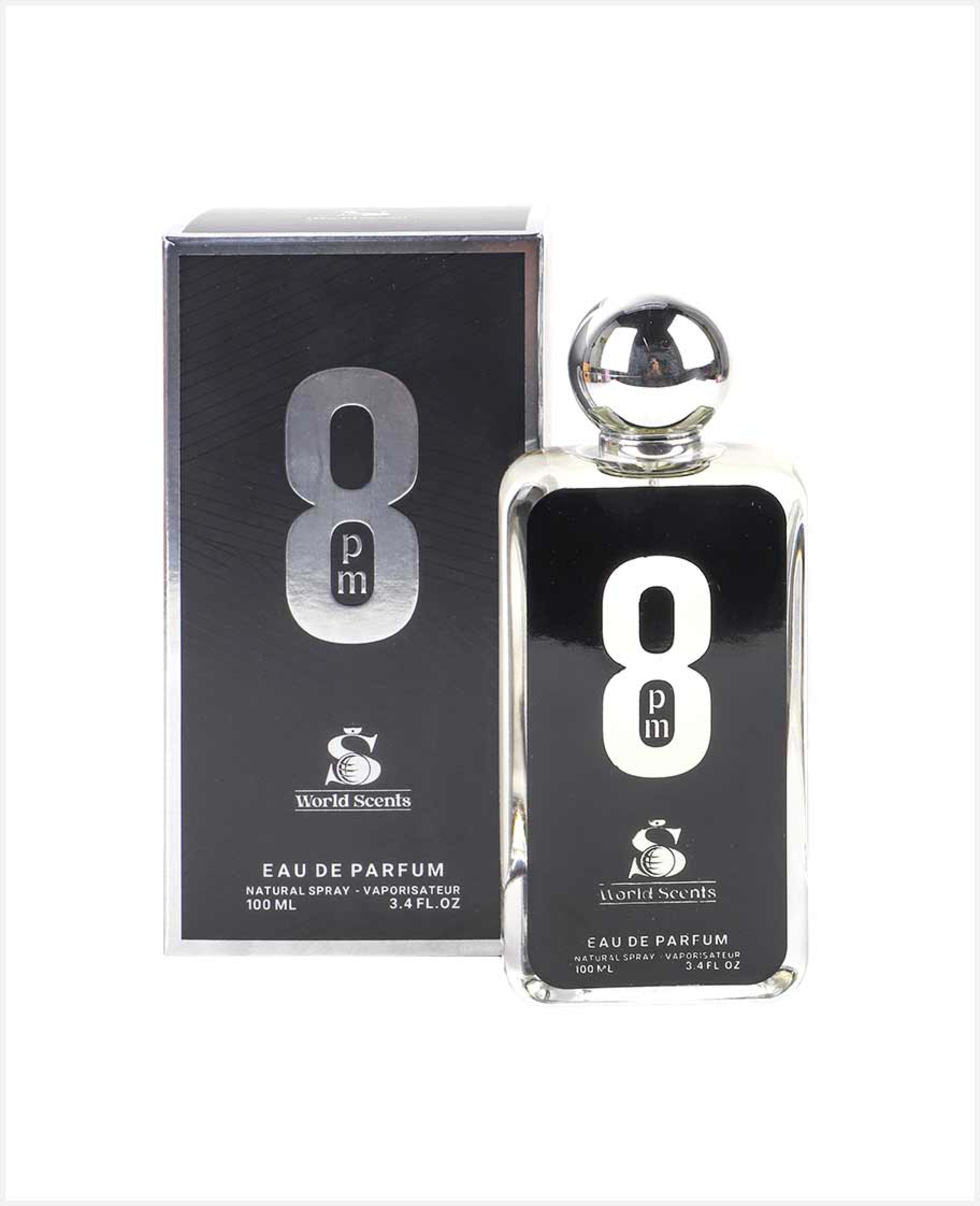 World Scents 8pm Eau De Parfum Spray 100ml
