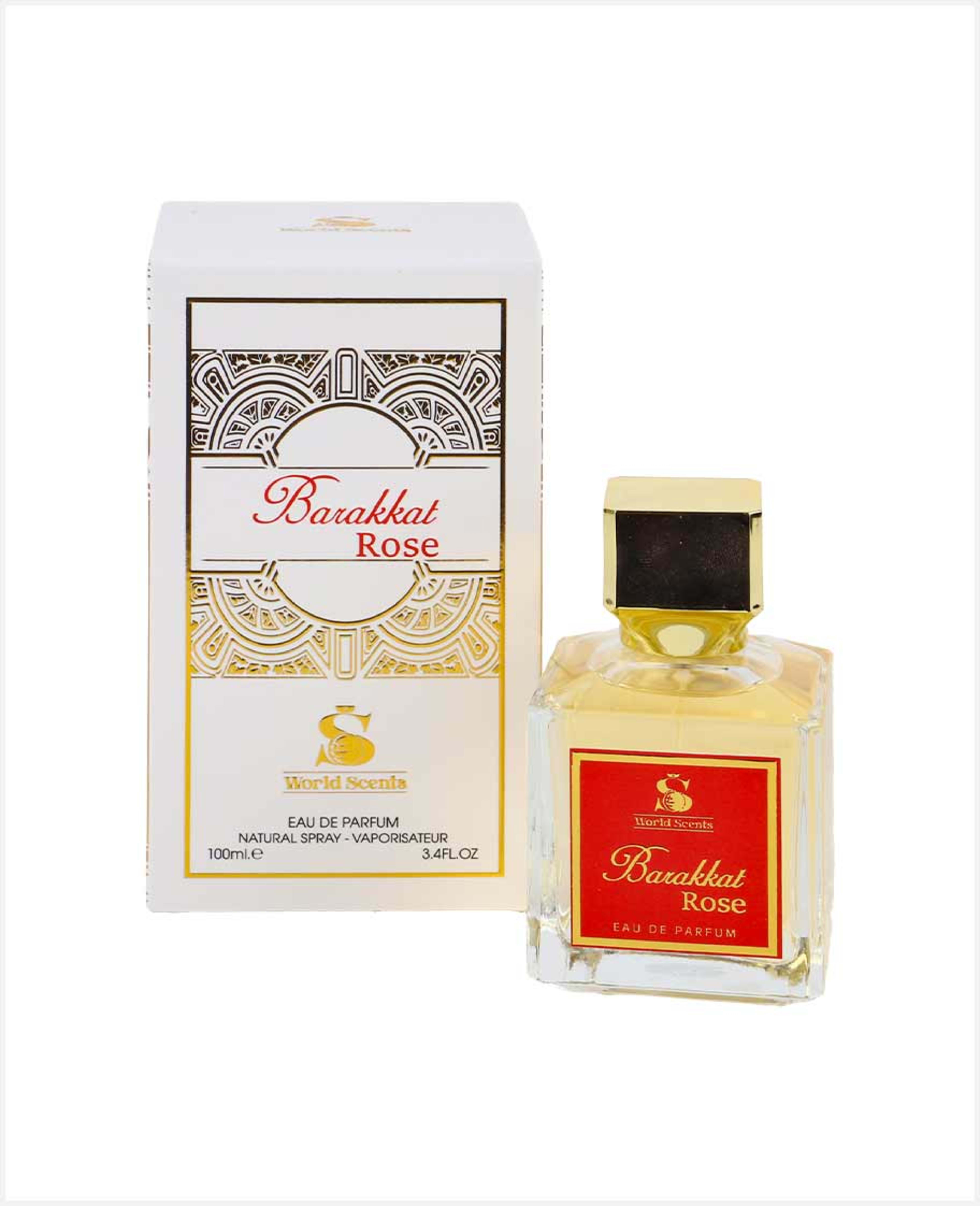 World Scents Barakkat Rose Eau De Parfum Spray 100ml
