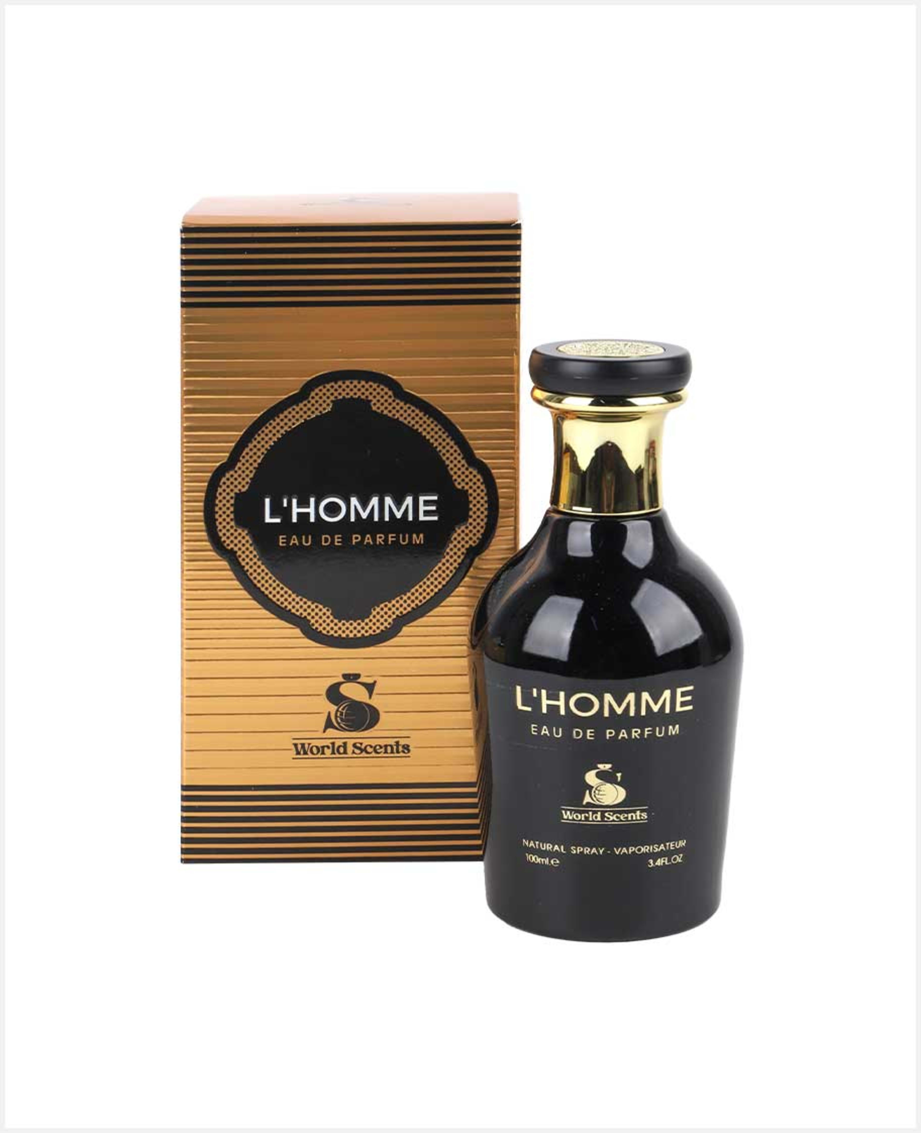 World Scents L Homme Eau De Parfum Spray 100ml