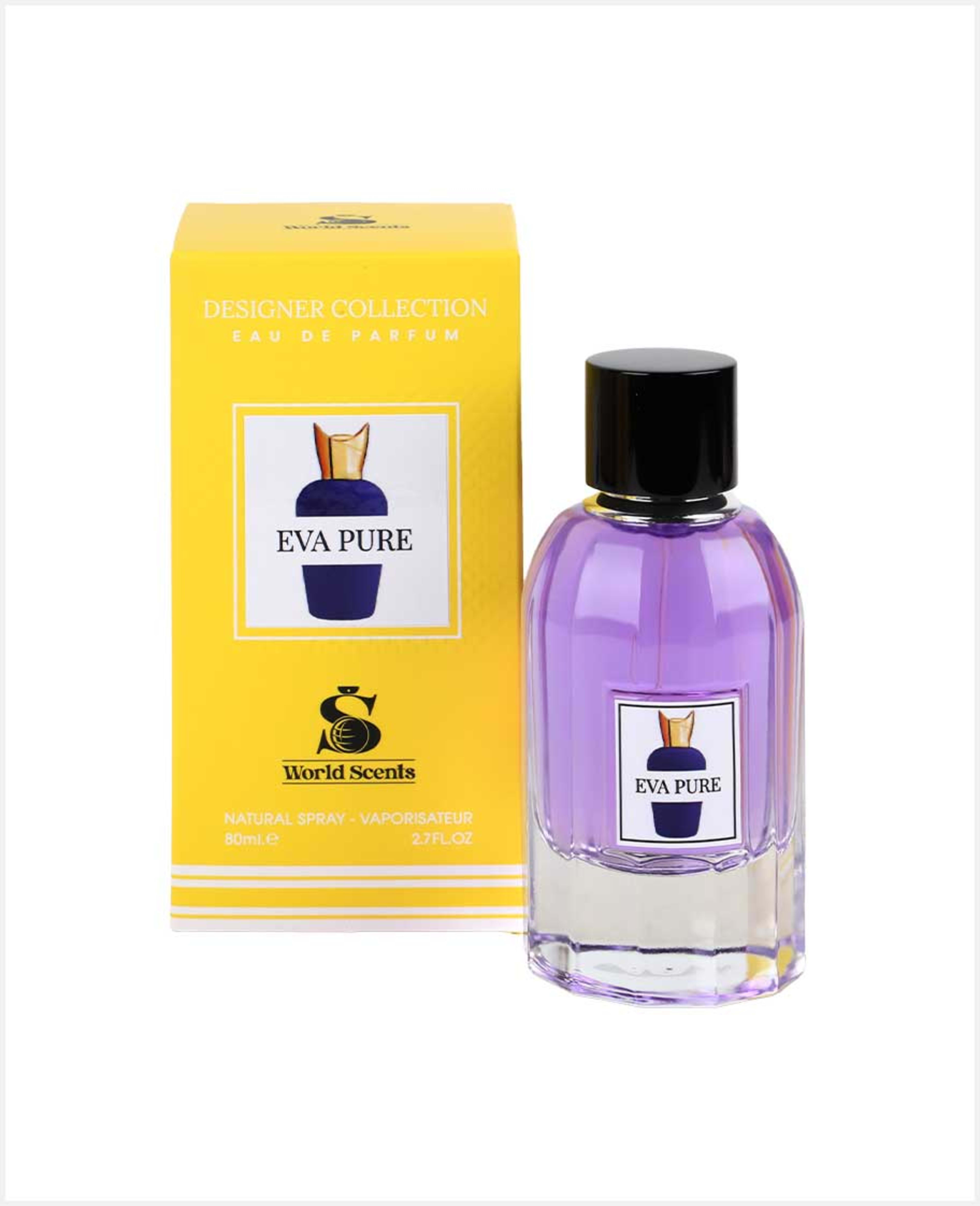 World Scents Eva Pure Eau De Parfum Spray 80ml