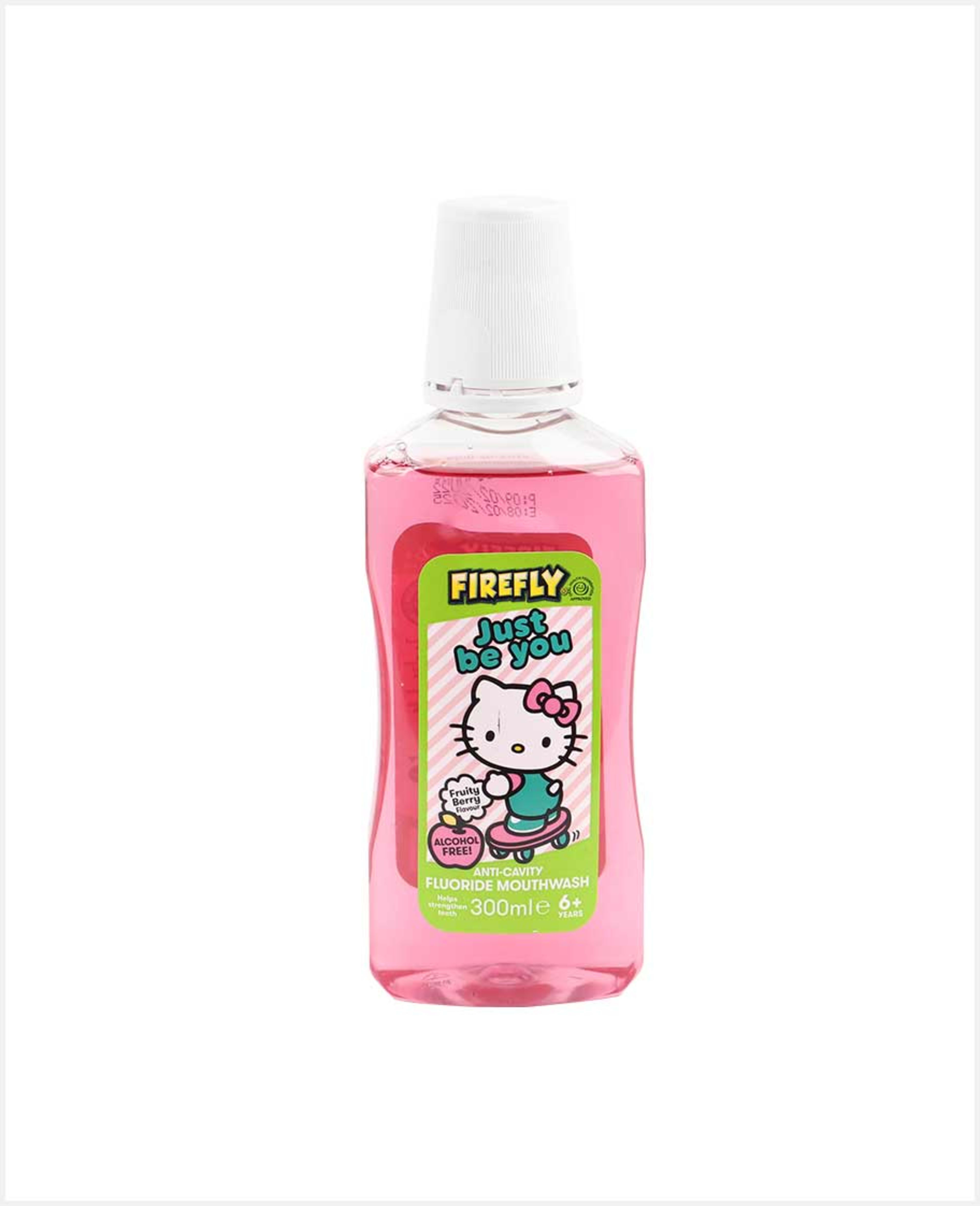 Firefly Hello Kitty Fluoride Mouthwash 300ml