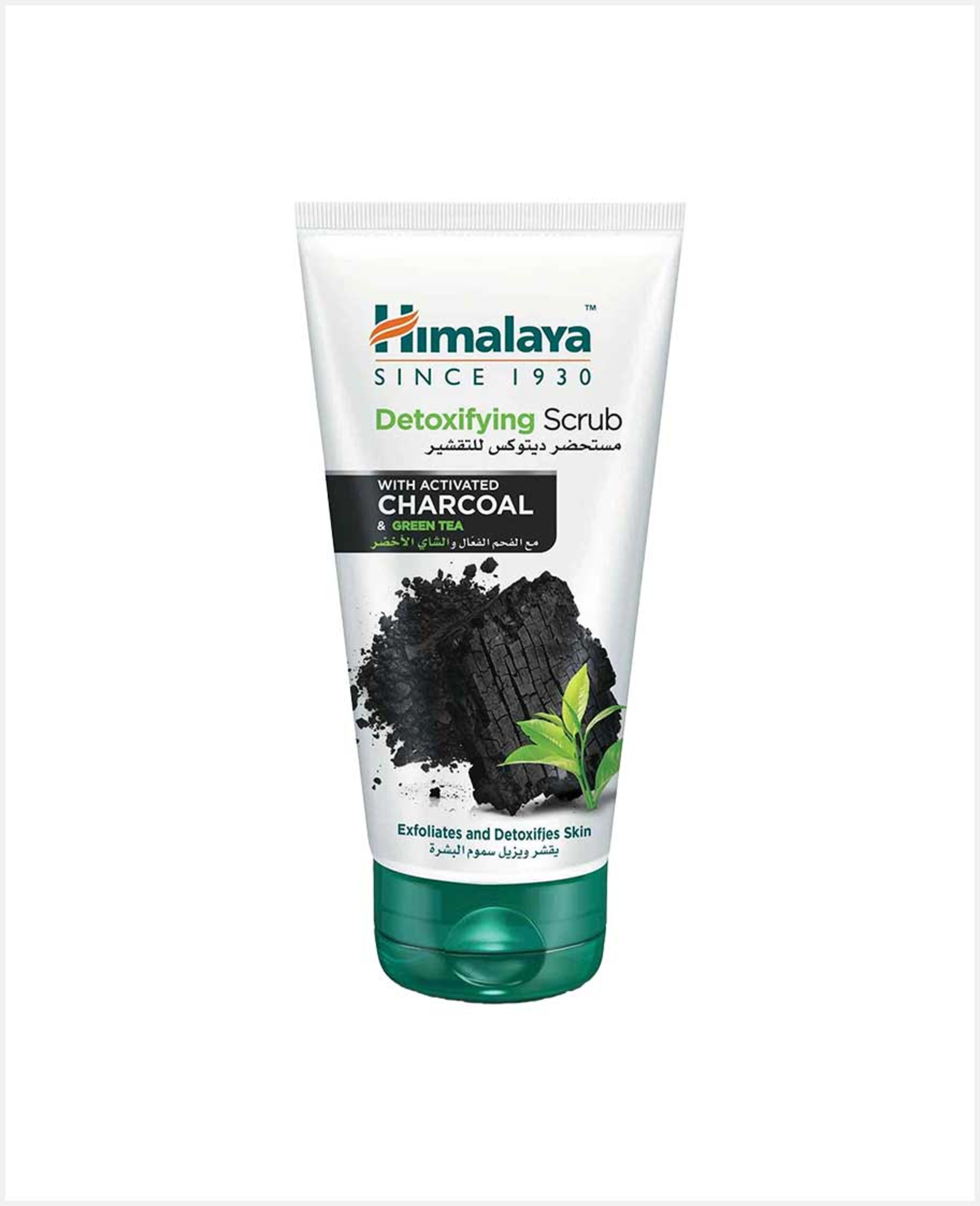Himalaya Detoxifying Scrub with Charcoal & Green Tea 150ml