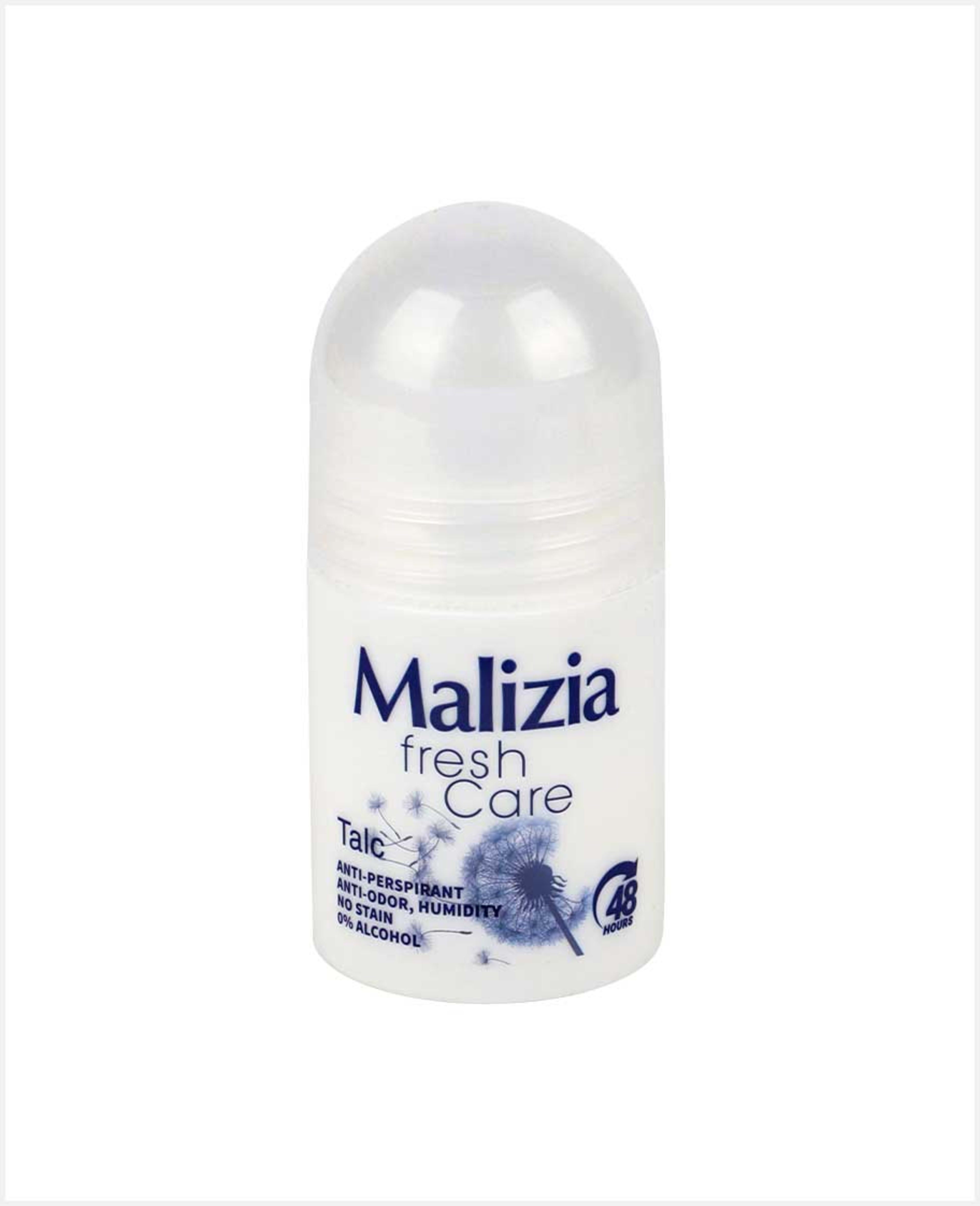Malizia Fresh Care Talc Anti Perspirant Roll on 50ml