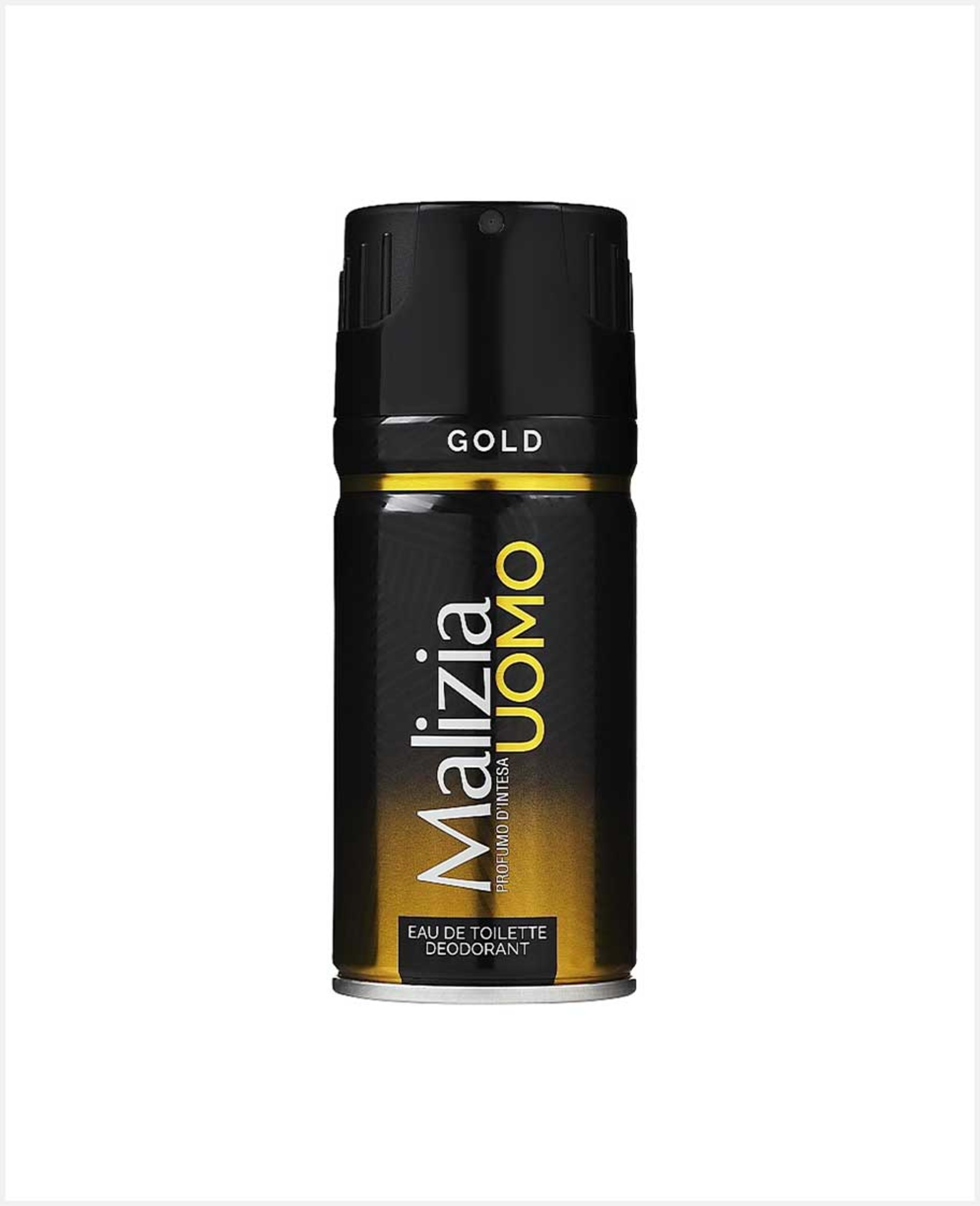 Malizia Uomo Gold Eau De Toilette Deo Spray 150ml