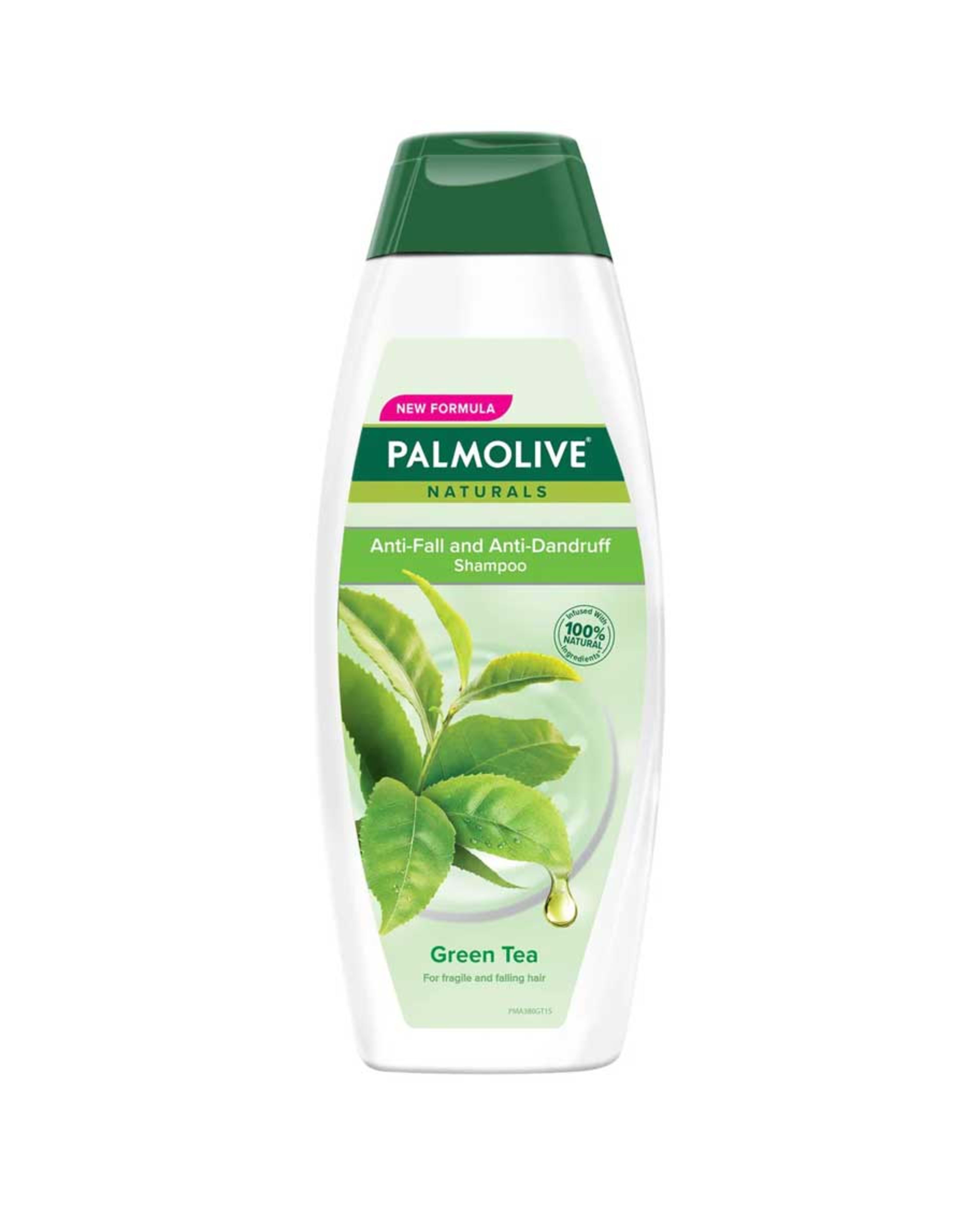 Palmolive Shampoo Anti-fall and Dandruff Green Tea 2x380ml