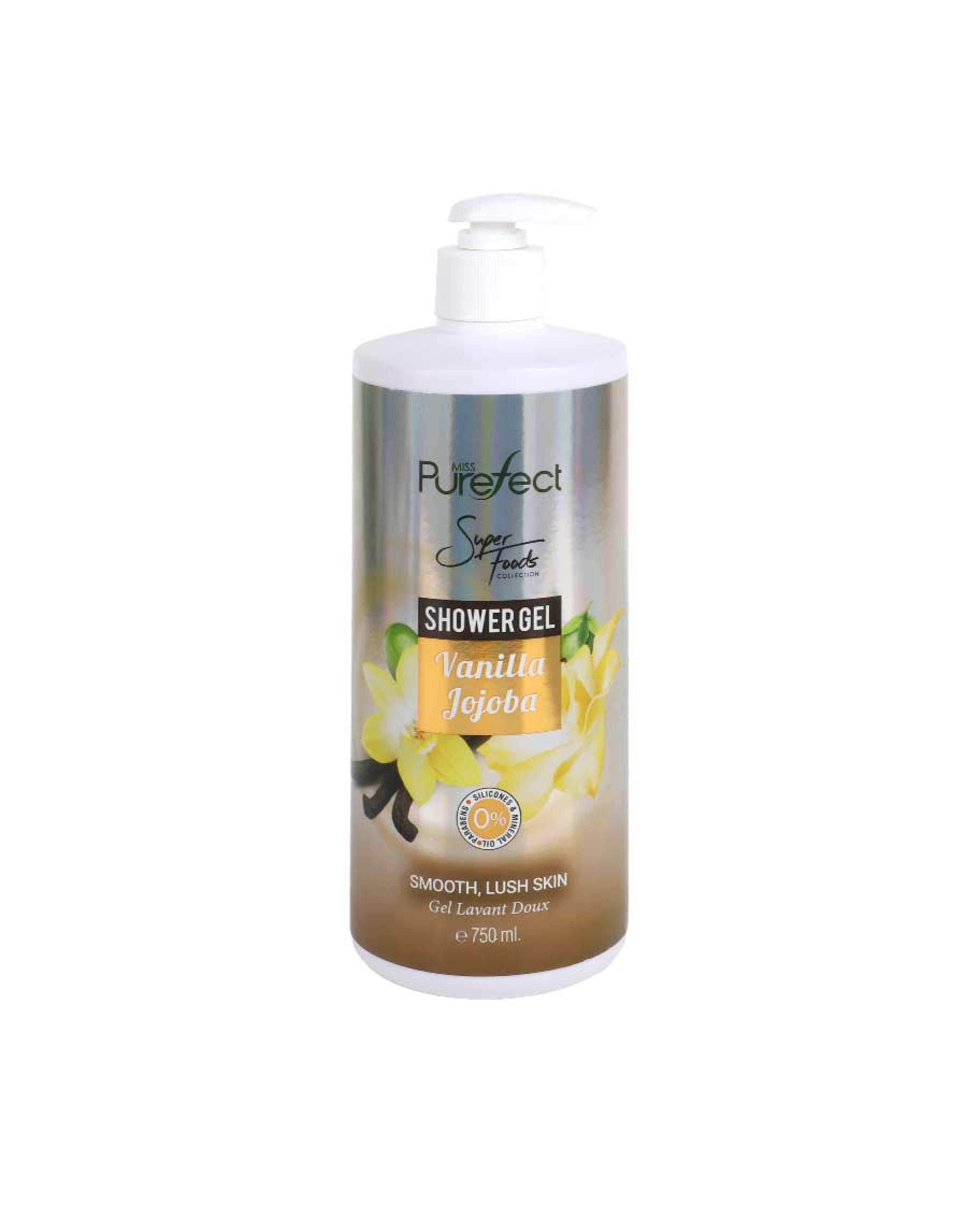 Miss Purefect Vanilla Jojoba Shower Gel 750ml
