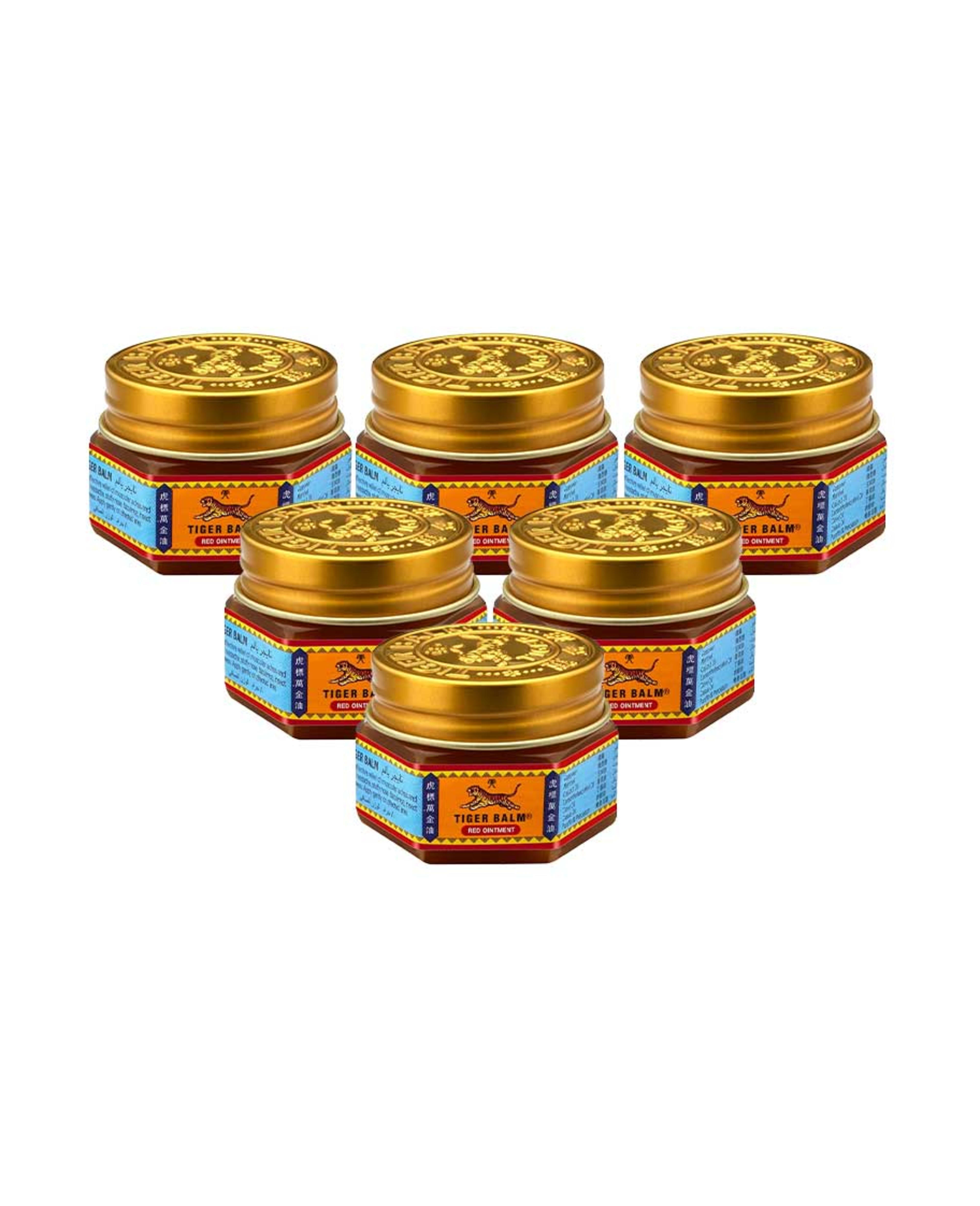 Tiger Balm Red 10gm X 5+1free