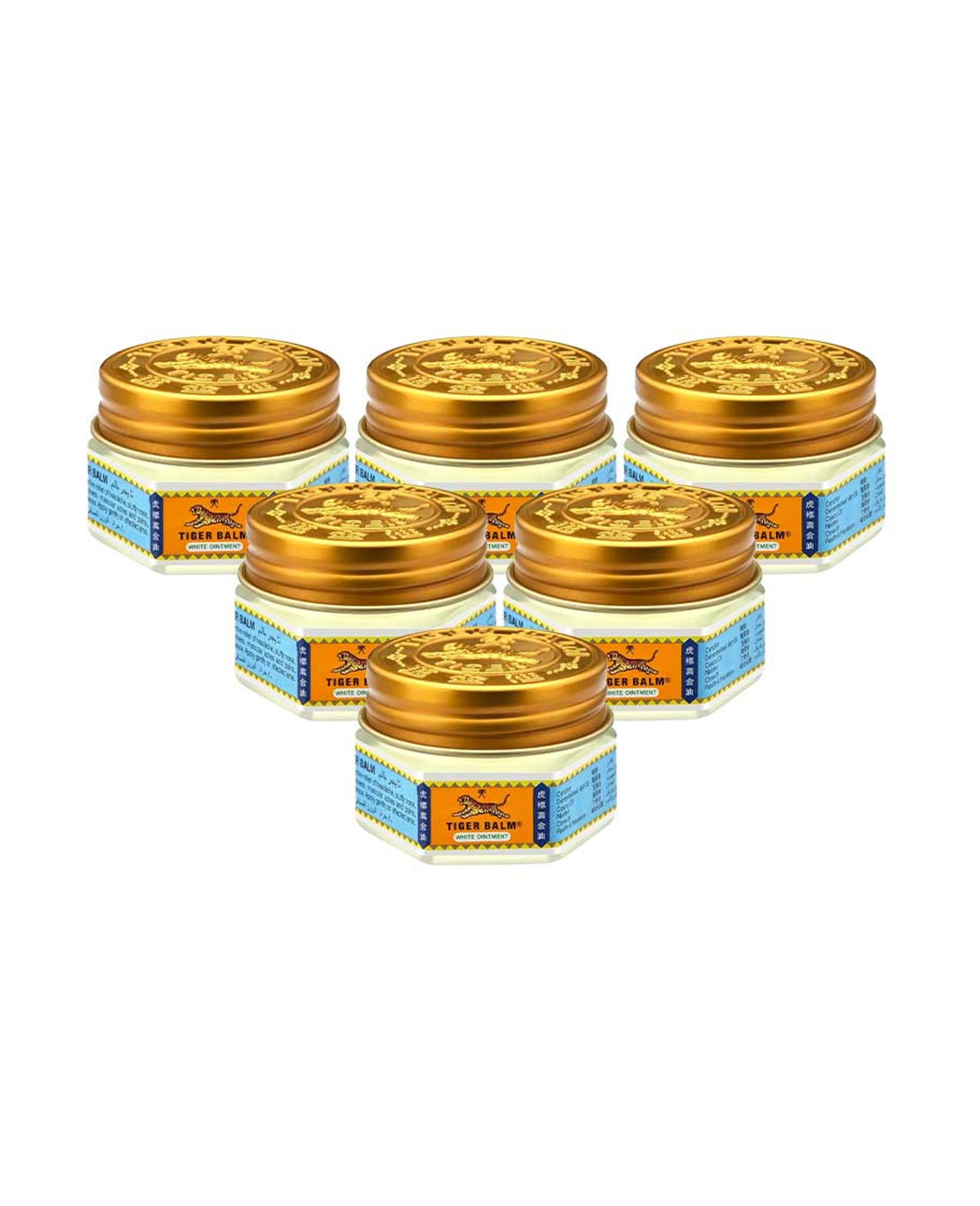 Tiger Balm White 10gm X 5+1free