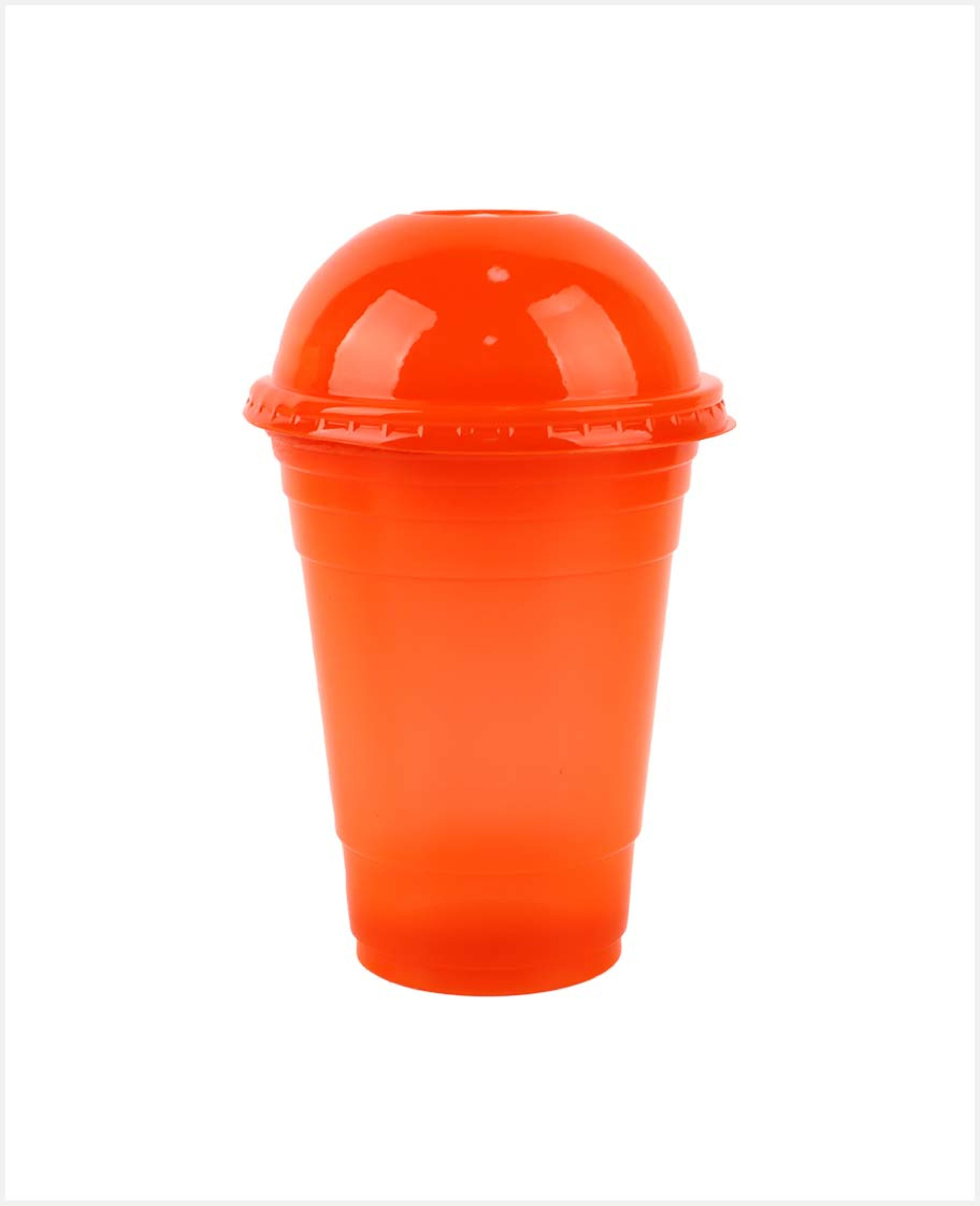 Al Sadara Plastic Cup with Dome Lid 12oz 25pcs