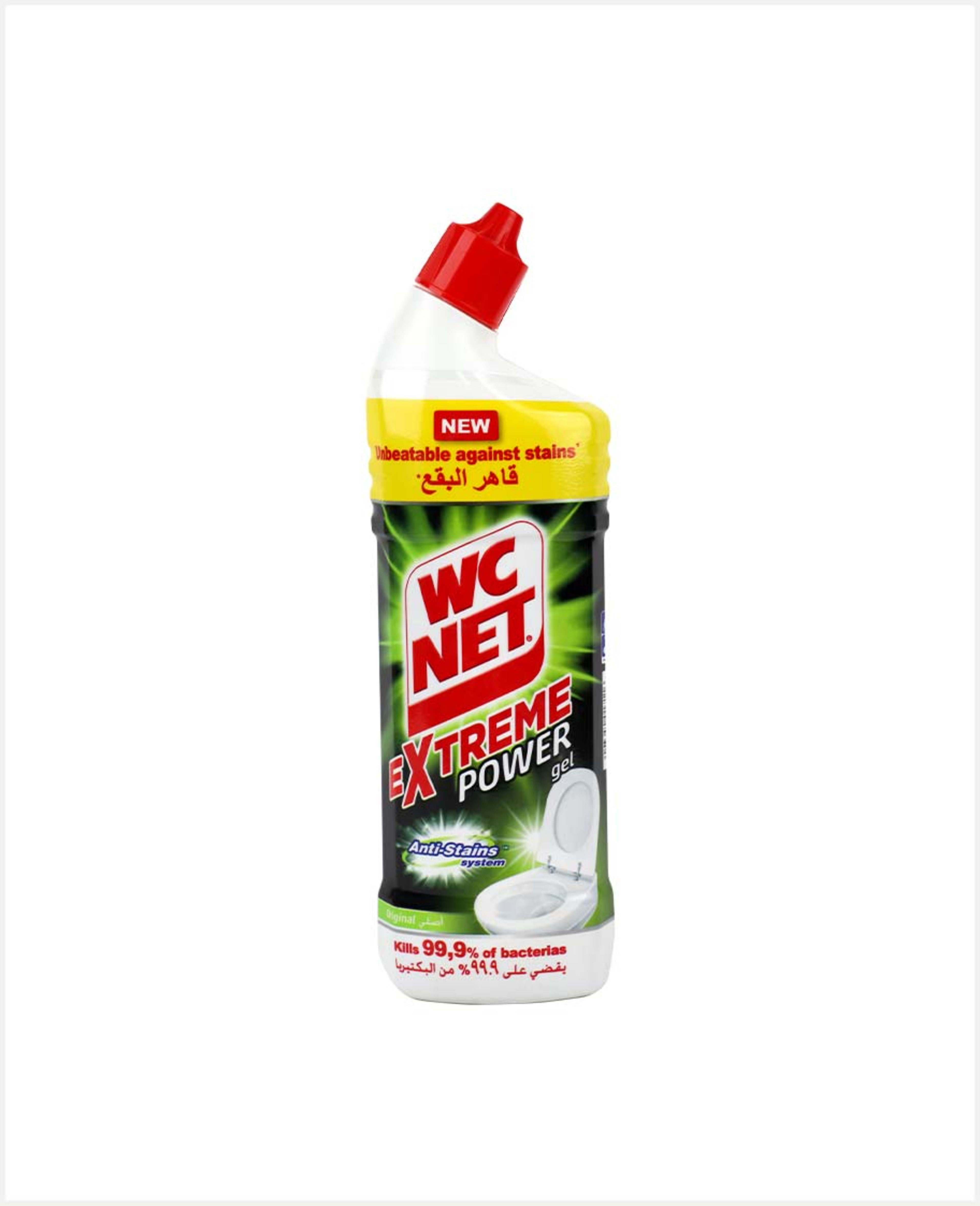 Wc Net Extreme Power Gel Toilet Cleaner Original 750ml
