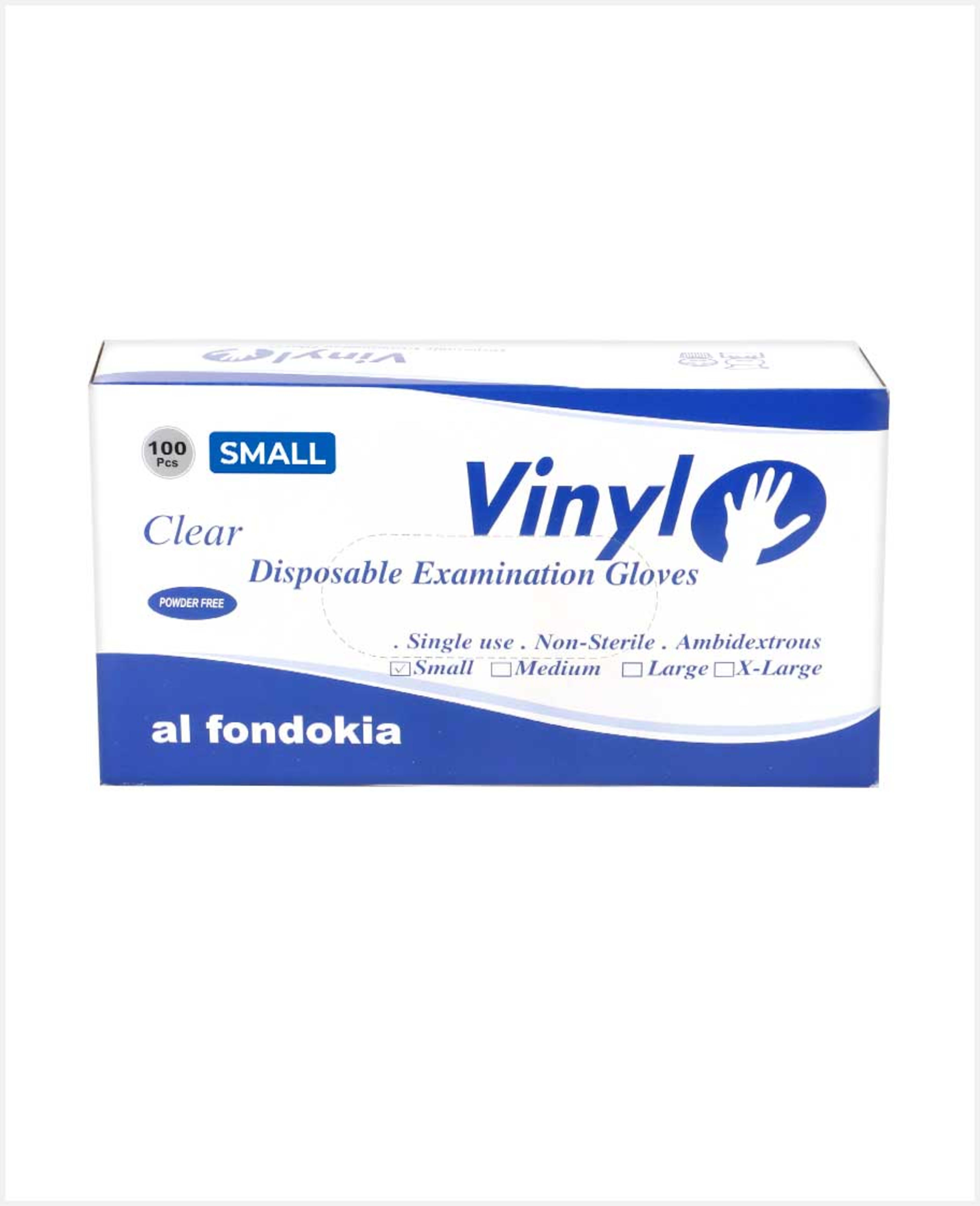 Vinyl Disposable Gloves Powder Free Small 612145