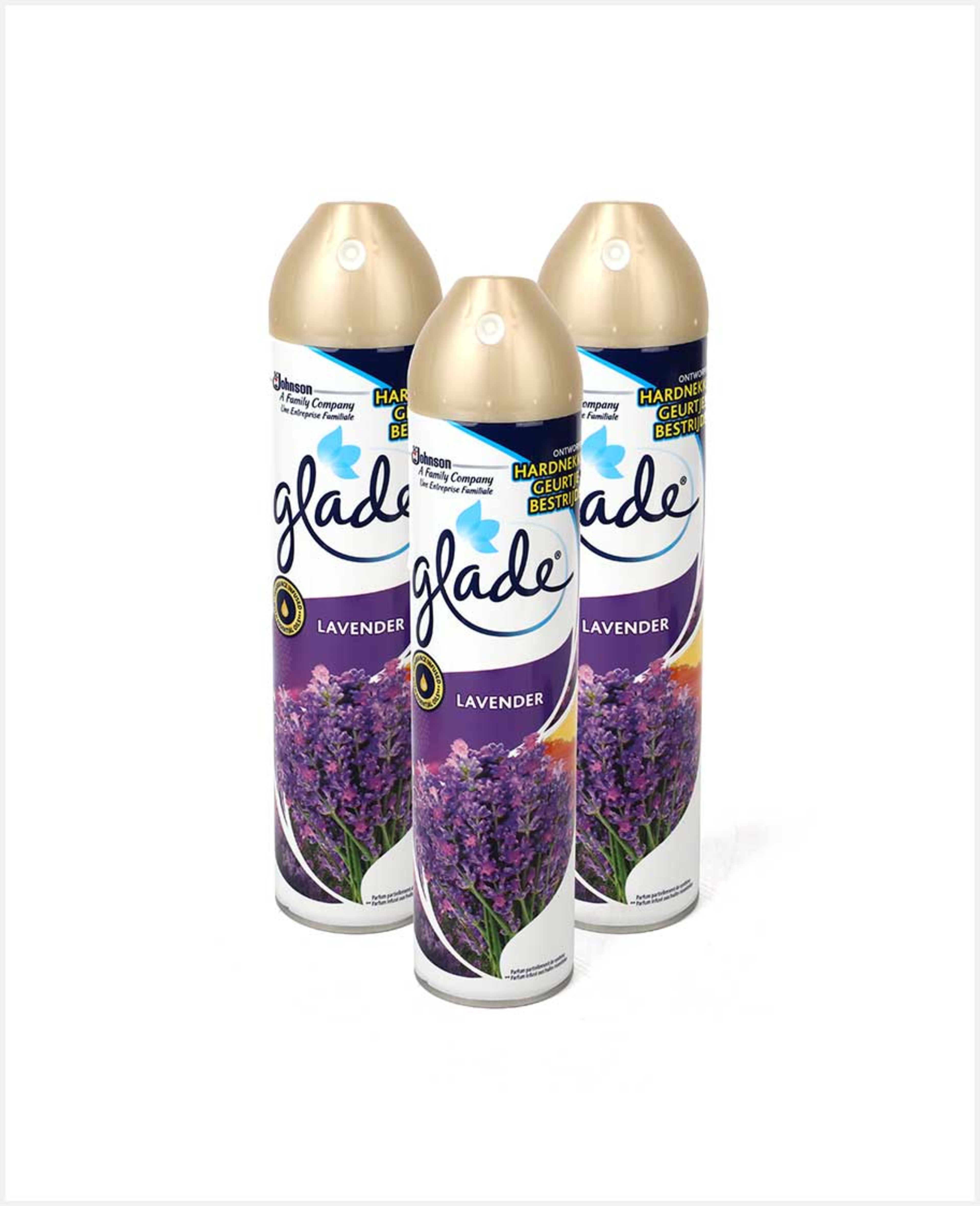 Glade Aerosol Spray Sheer Vanilla Blossom 300ml 2+1free