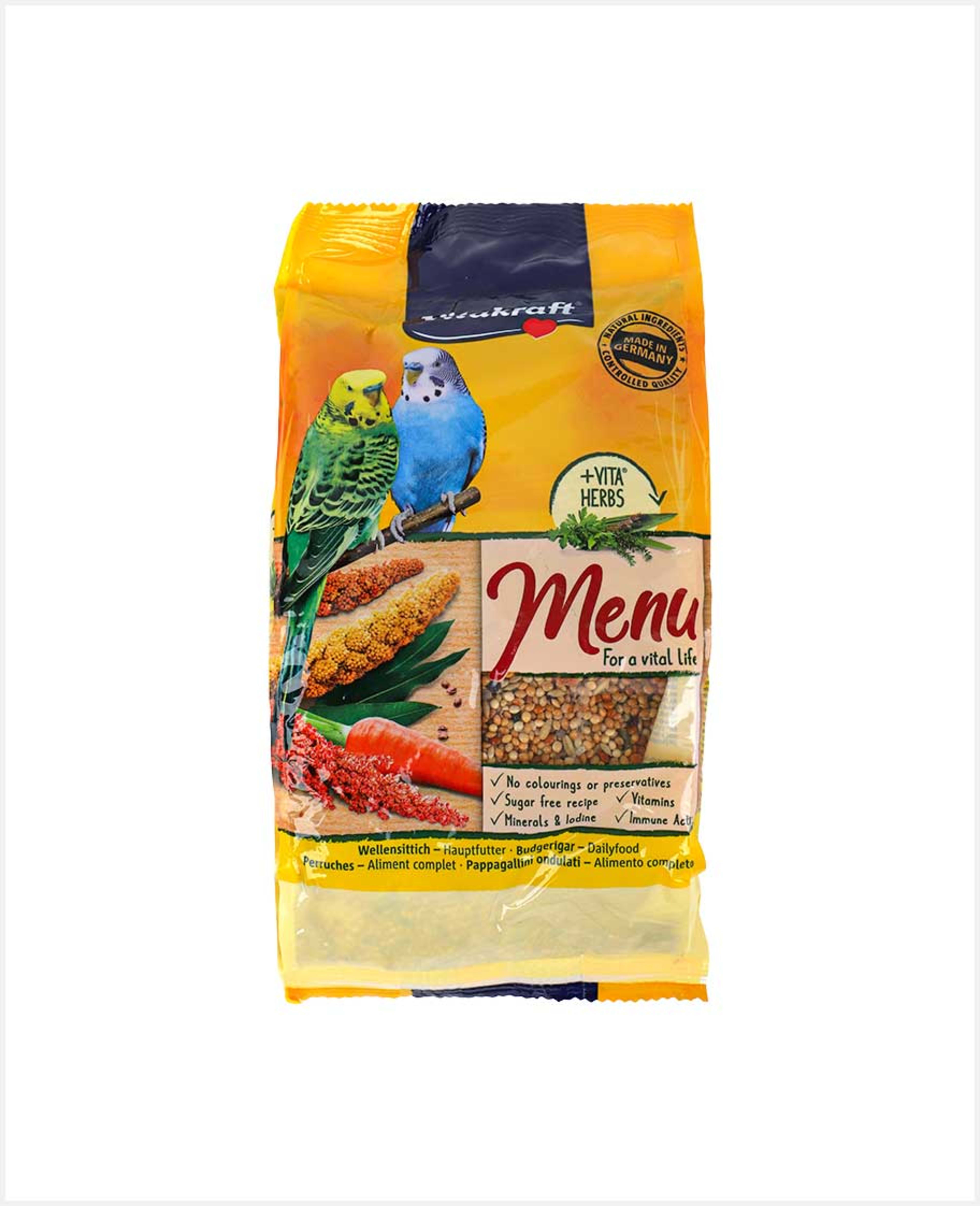 Vitakraft Menu Food for Budgerigars 500gm