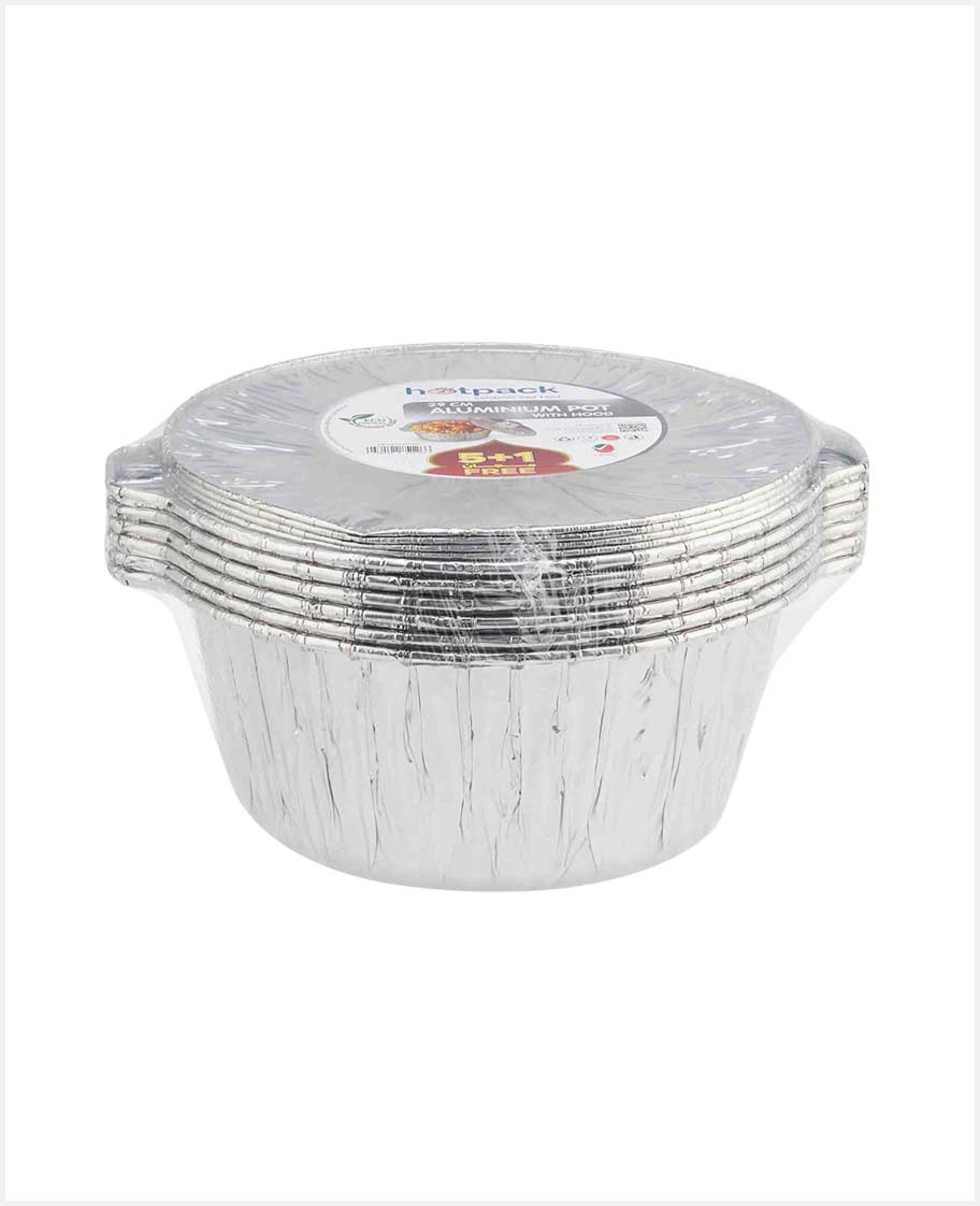 Hotpack Aluminium Pot with Hood 29cm 5+1free
