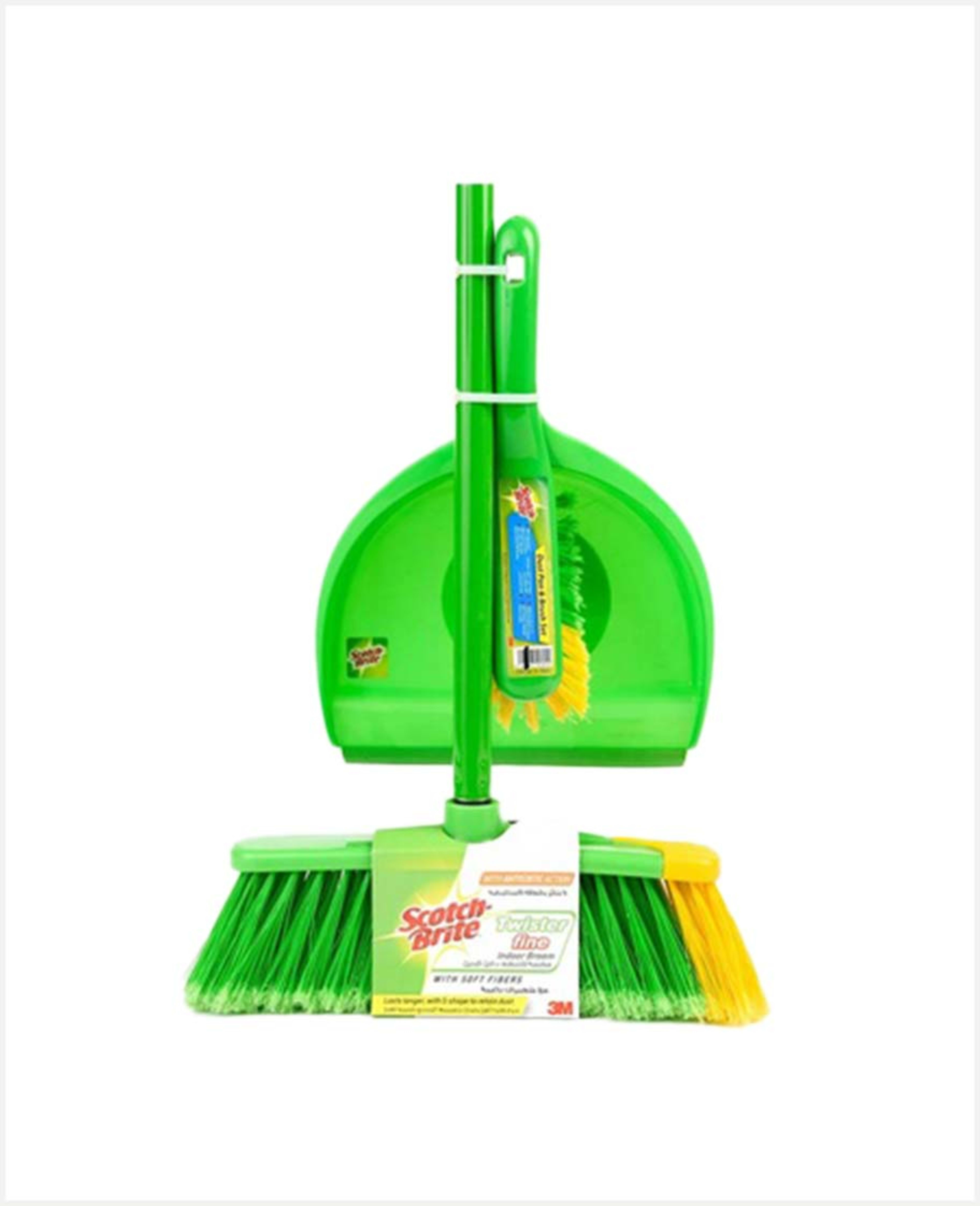 Scotch-brite Dust Pan+brush with Handle