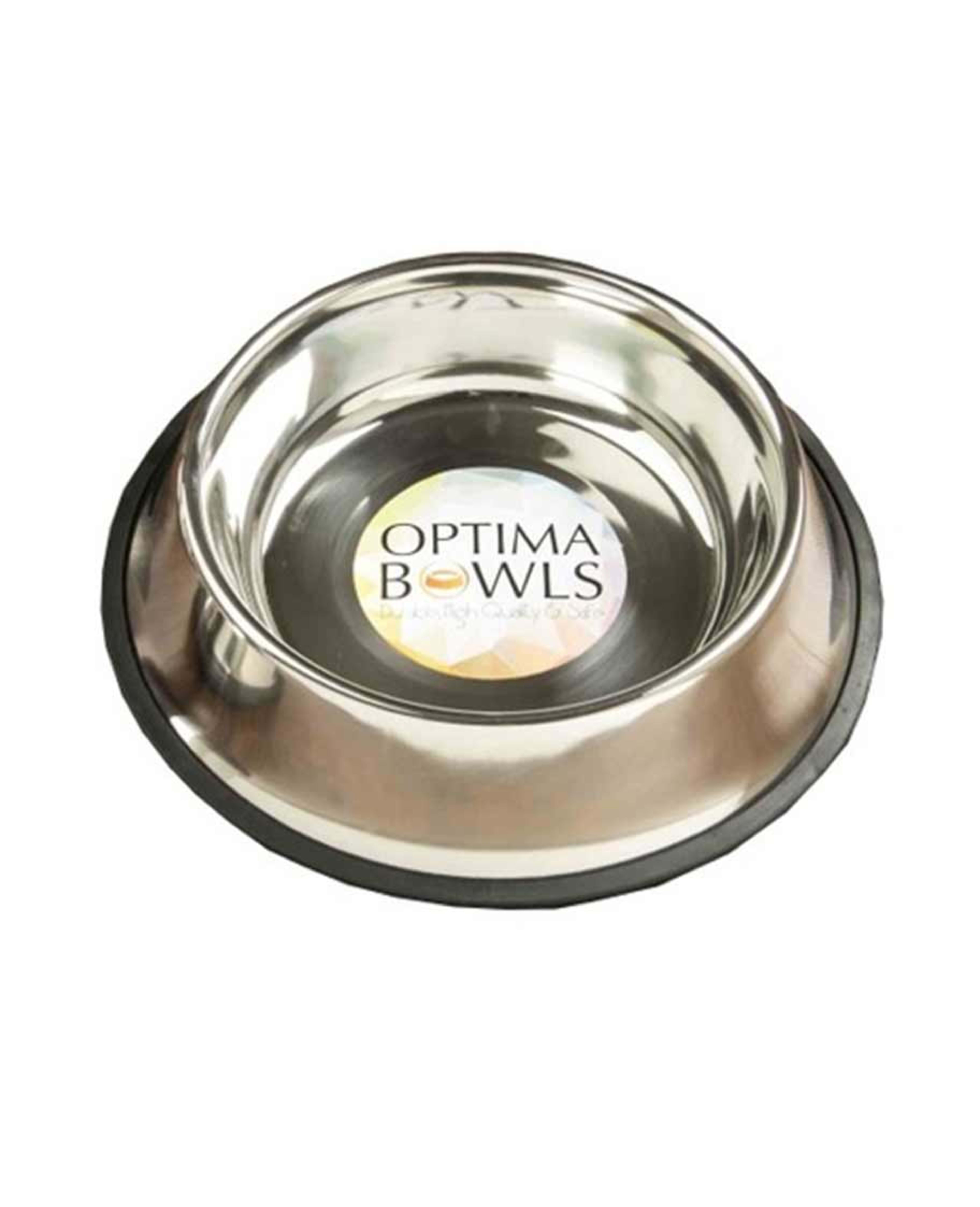 Optima Bowls Platinum Silicone Bonded Pet Bowl Ob-1523