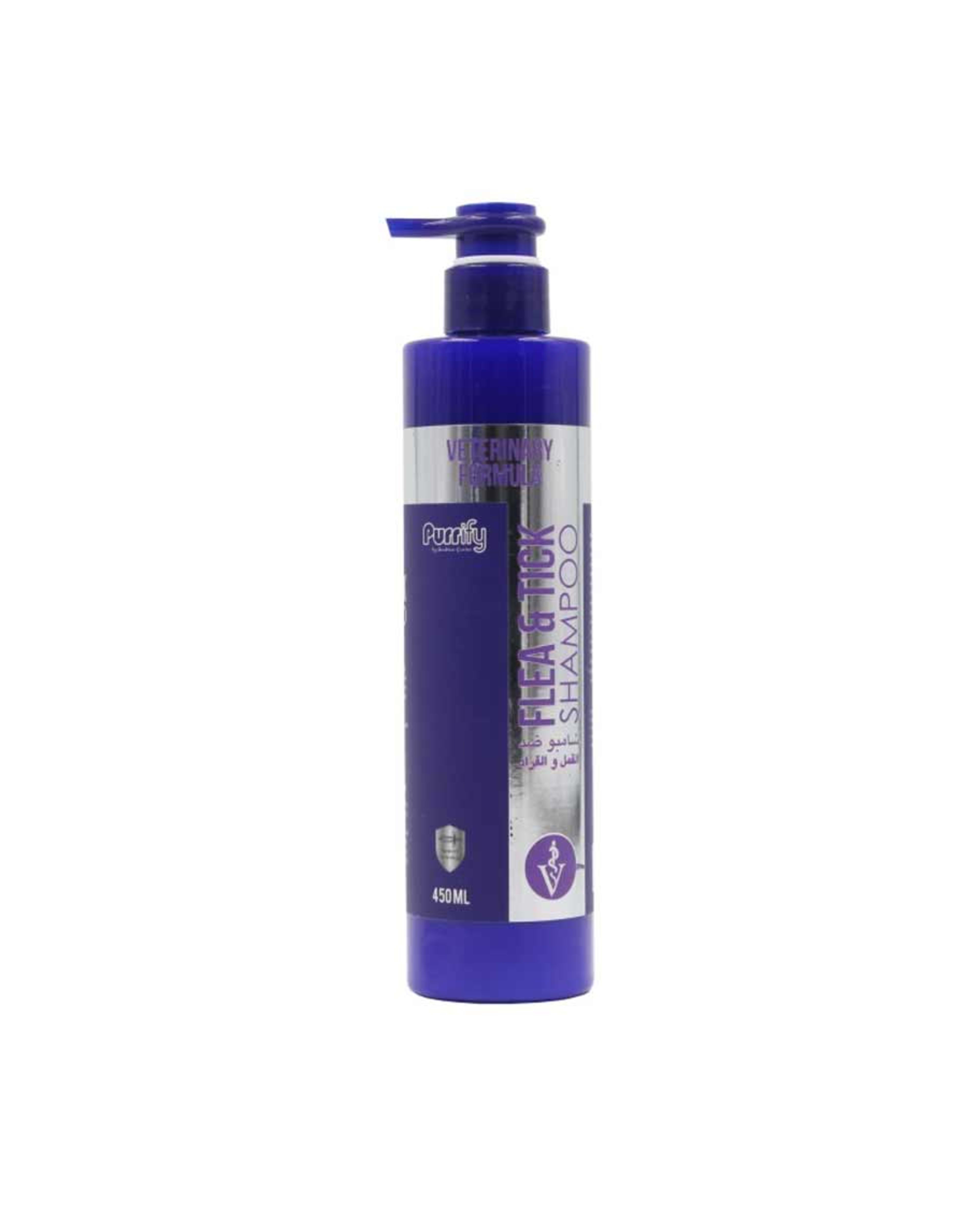 Purrify Veterinary Formula Flea & Thick Shampoo 450ml