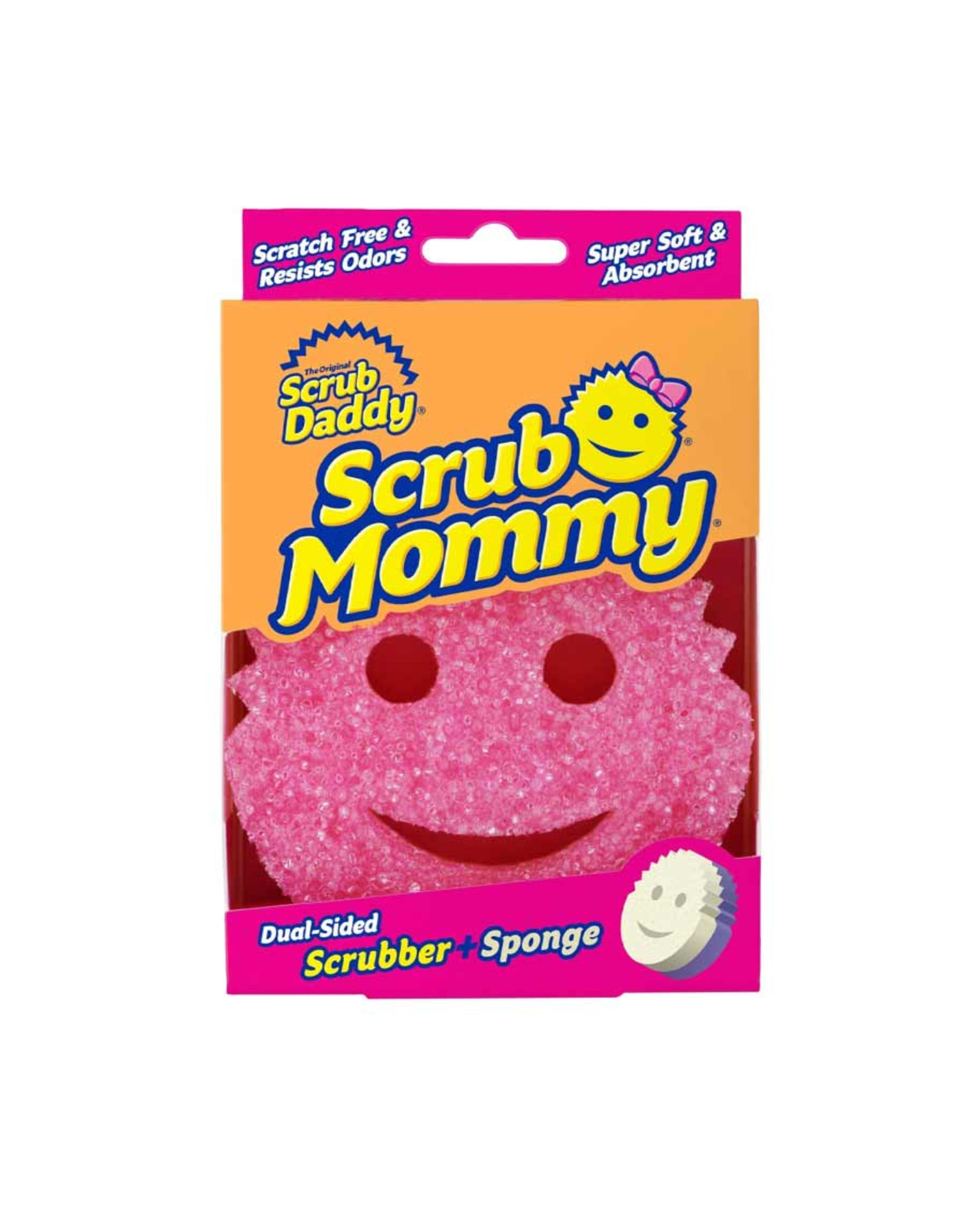 Scrub Daddy Scrub Mommy Dual Sided Scrubber+sponge