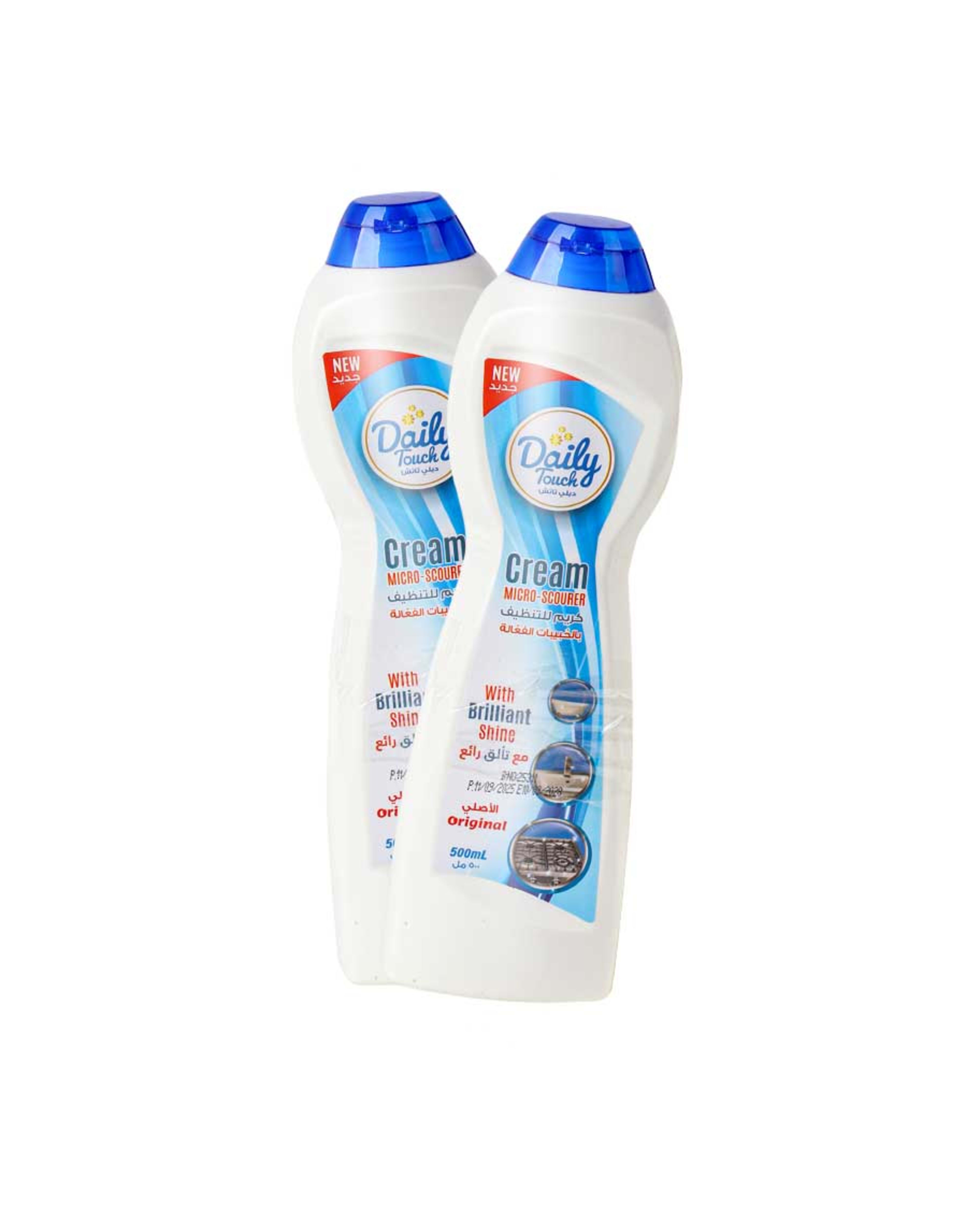 Daily Touch Cream Micro-scourer Original 2x500ml