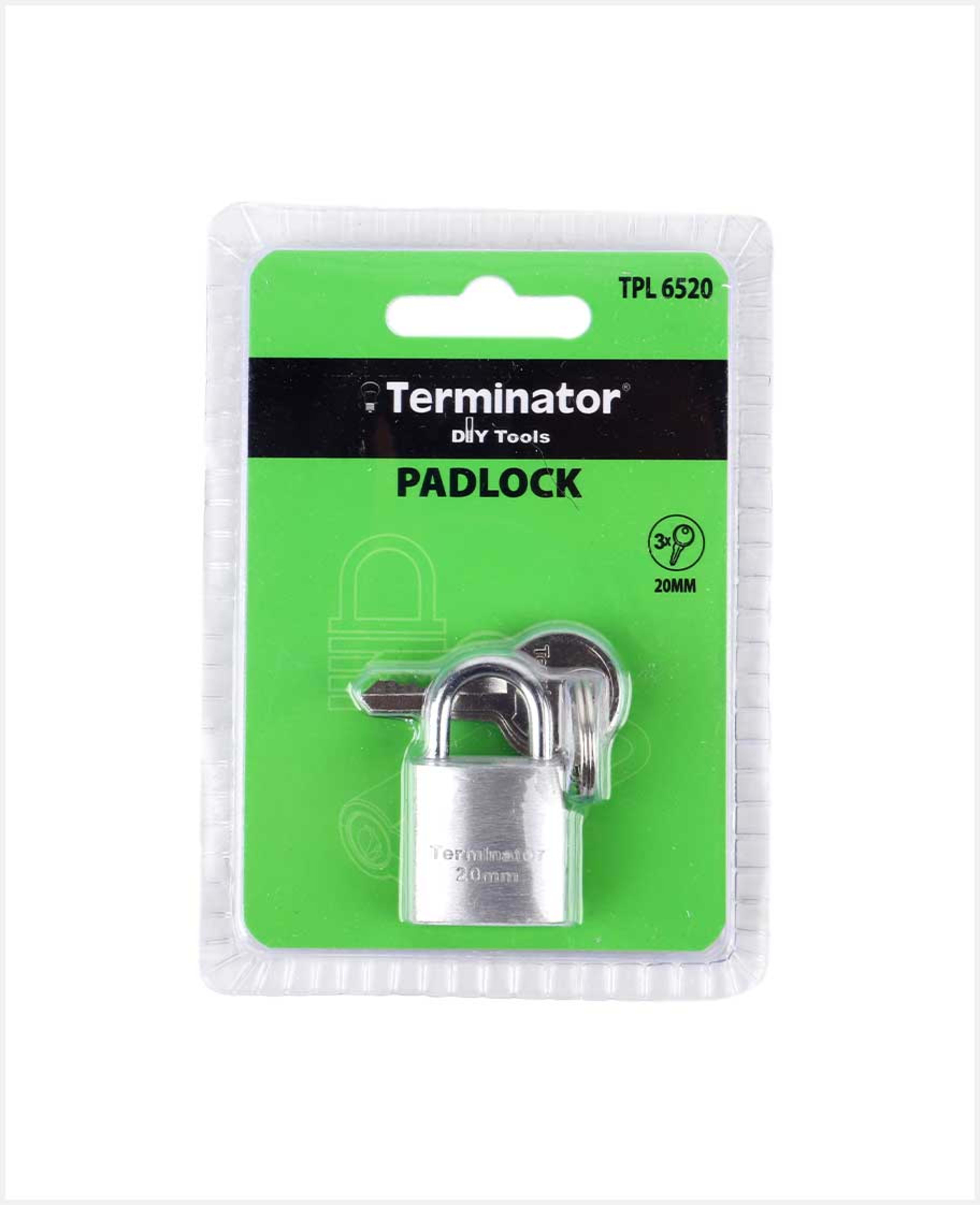 Terminator Padlock 20mm Tpl 6520