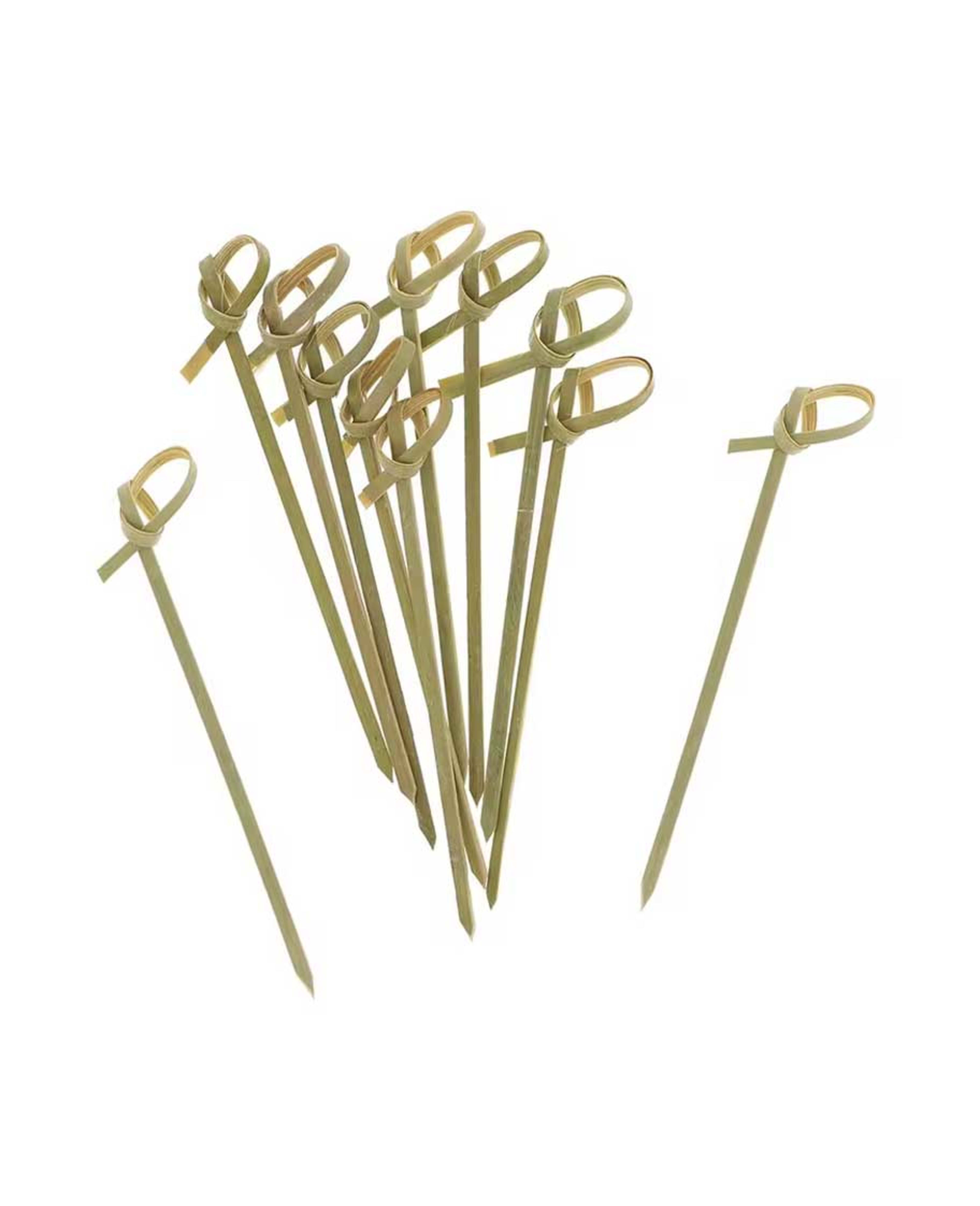 Schon Haus Bamboo Skewer Bow 8cm-100/pkt Gg-bk0602