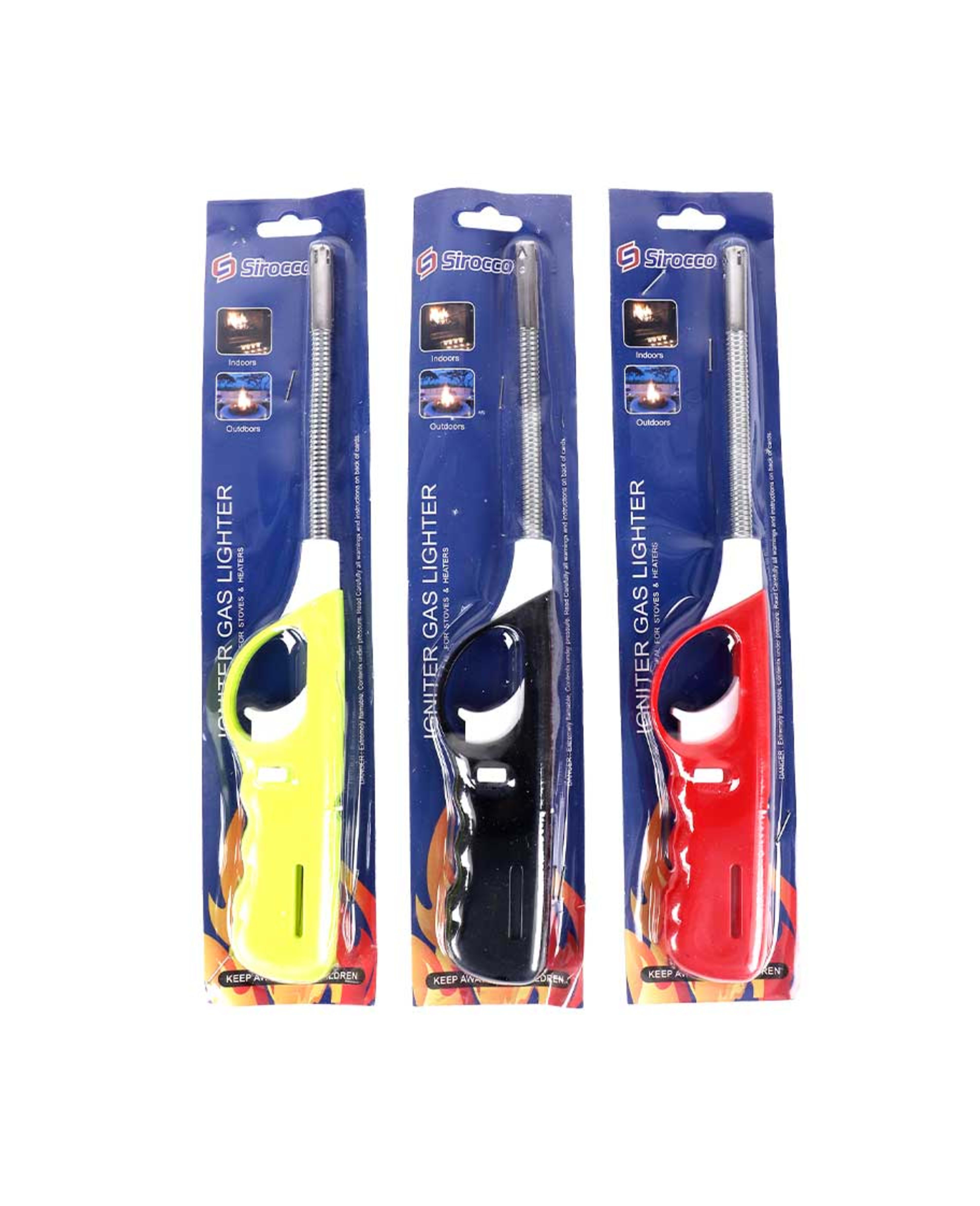 Sirocco Bbq Lighter 3pcs Jw318f