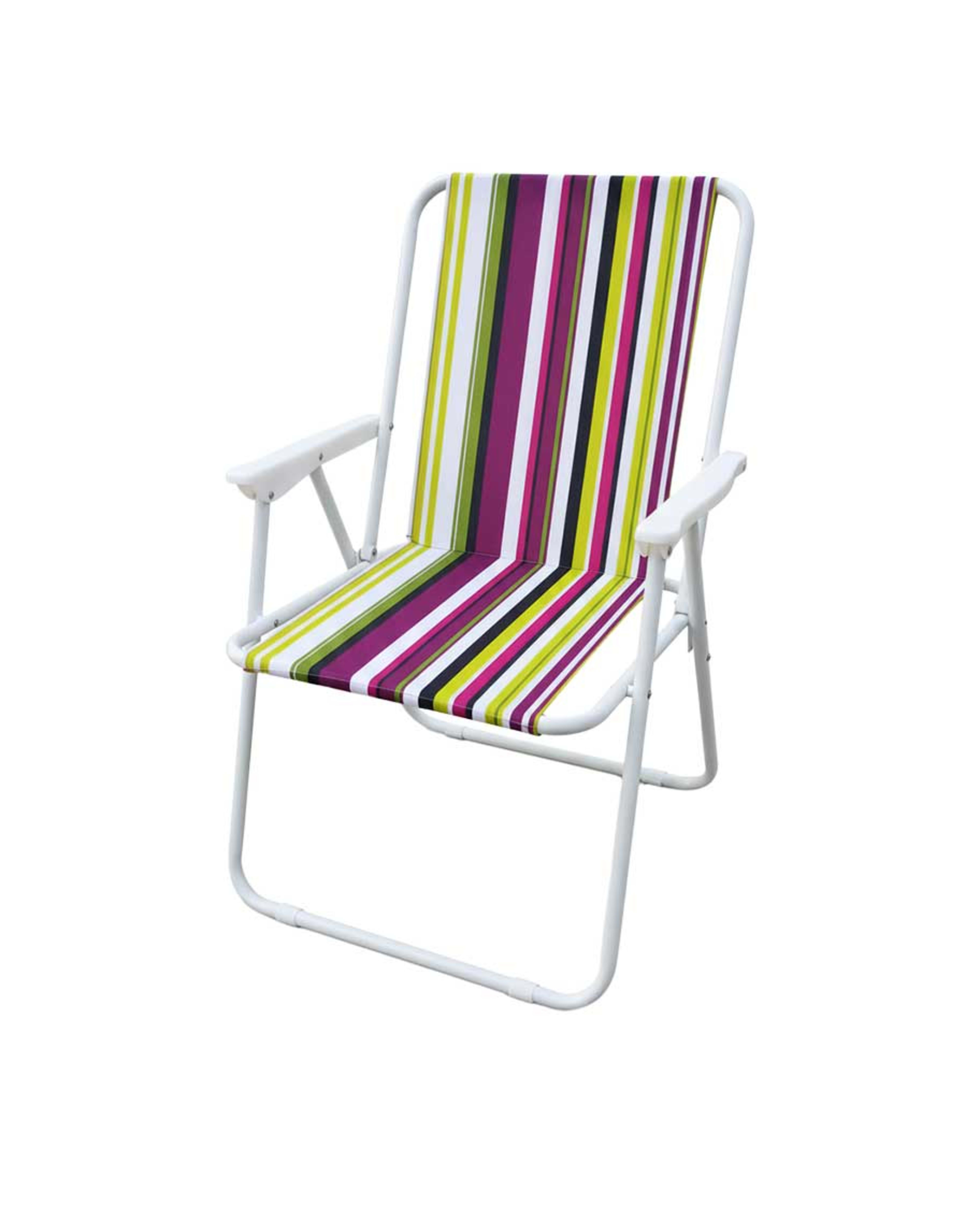 Grandala Folding Back Stripe Chair Gb-gm212-s