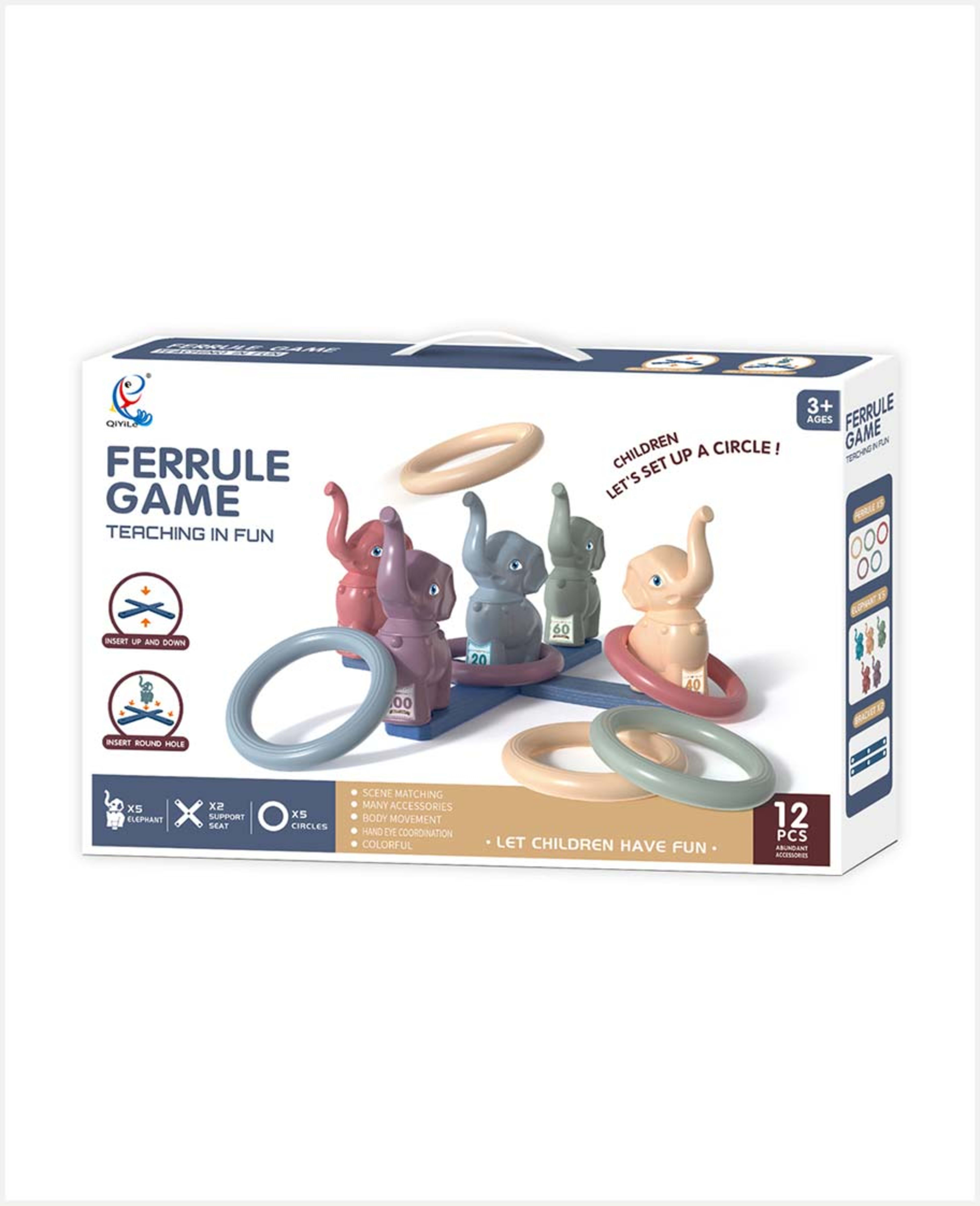 Qiyile Ferrule Game 12pcs 550