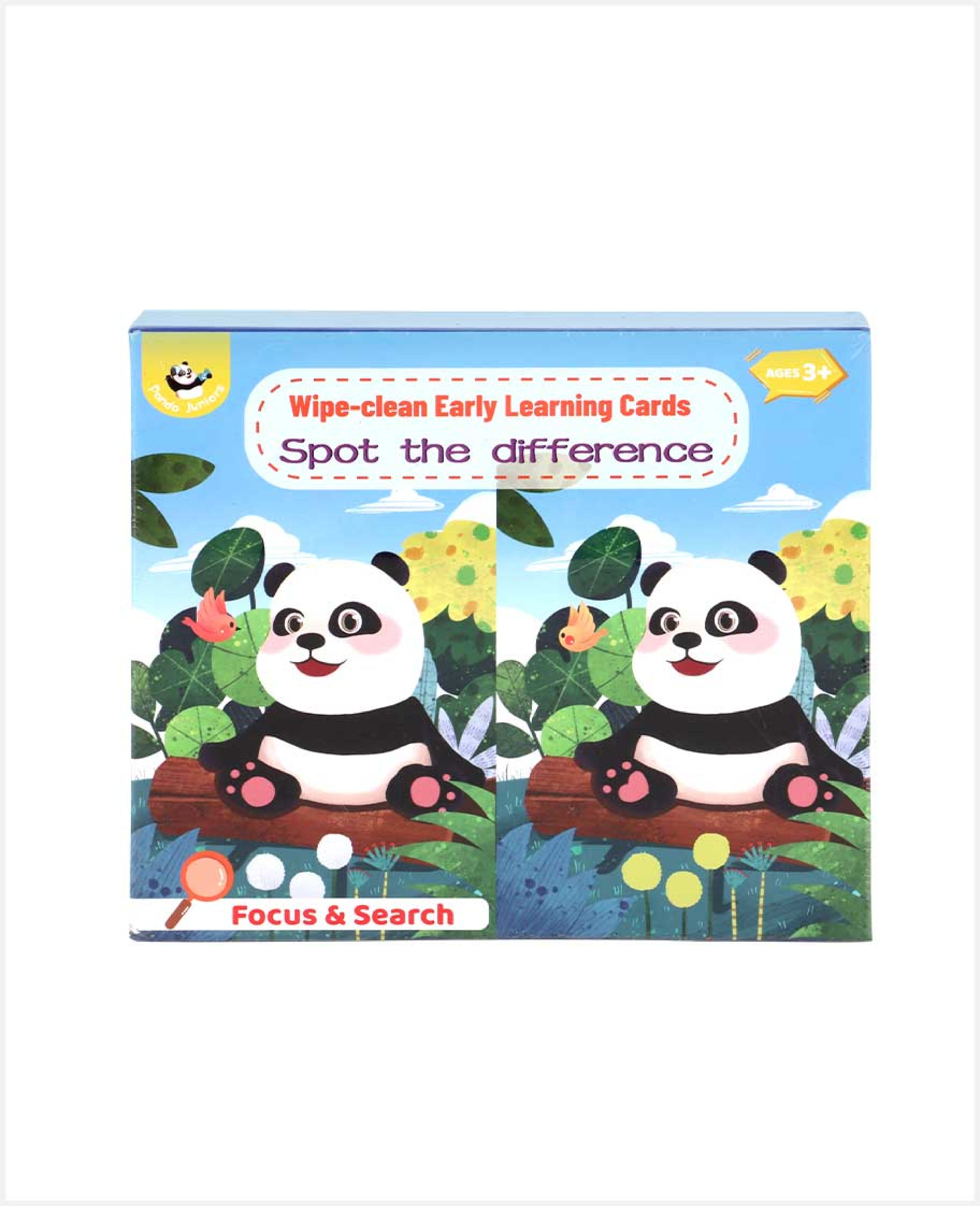 Panda Juniors Wipe Clean Early Learn Spot Difference Pj003-5