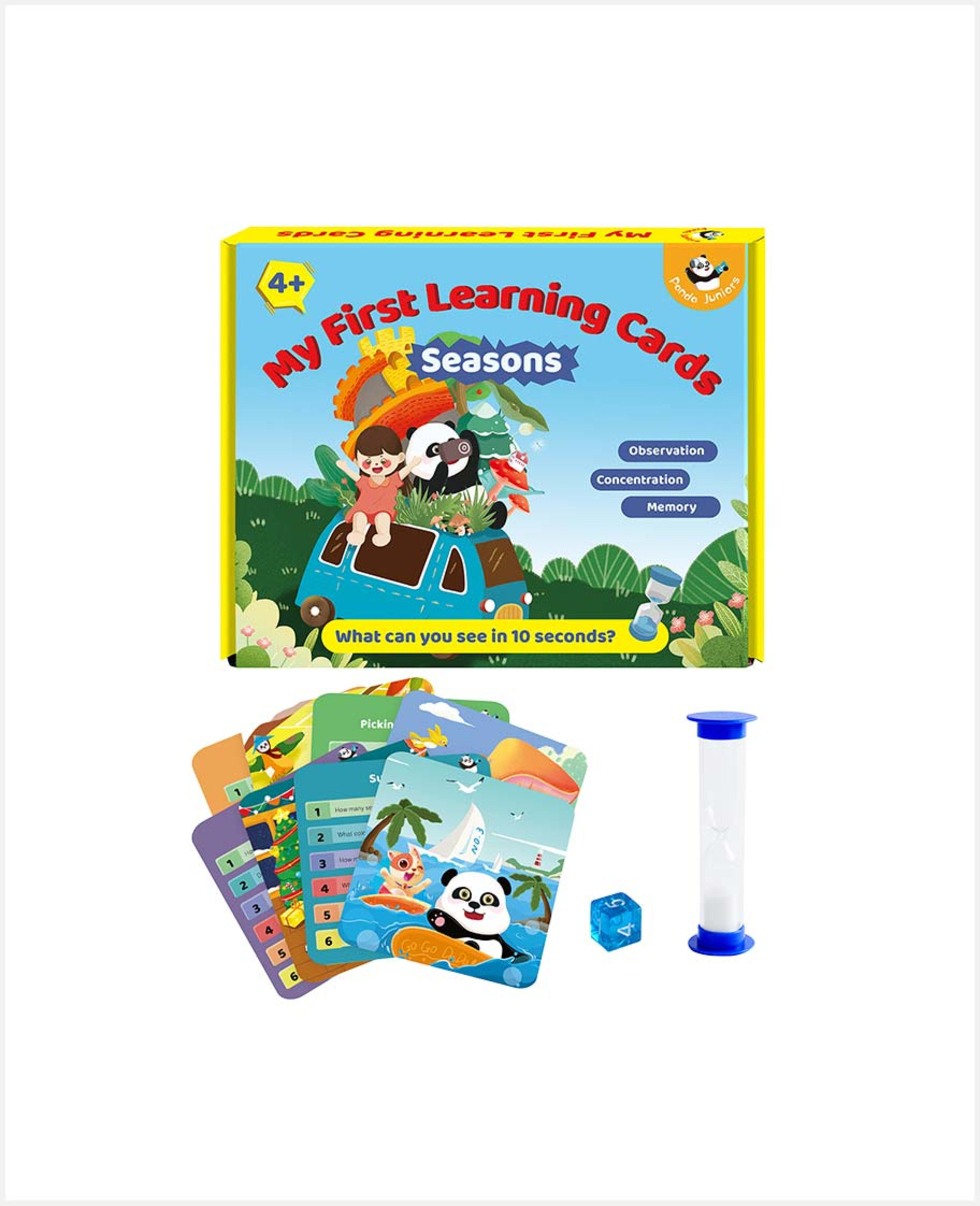 Panda Juniors My First Learning Cards Season Pj002-2