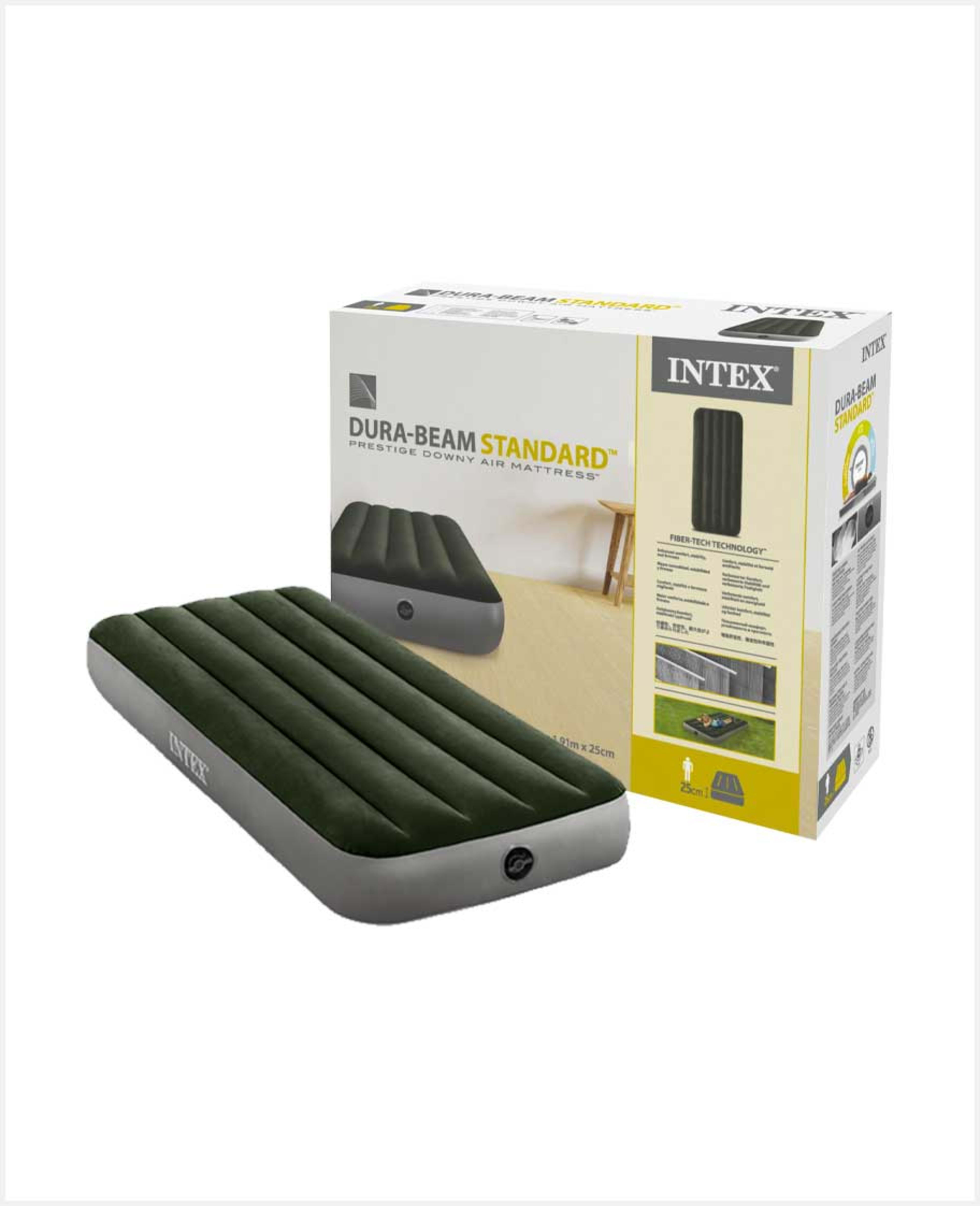Intex Dura Beam Prestige Downy Airbed 76cmx1.91mx25cm